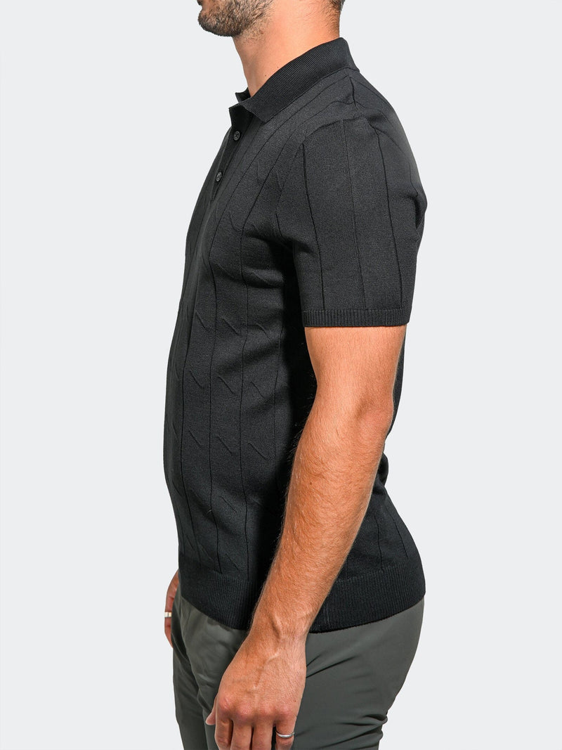 Sweater Knitted0034 Black