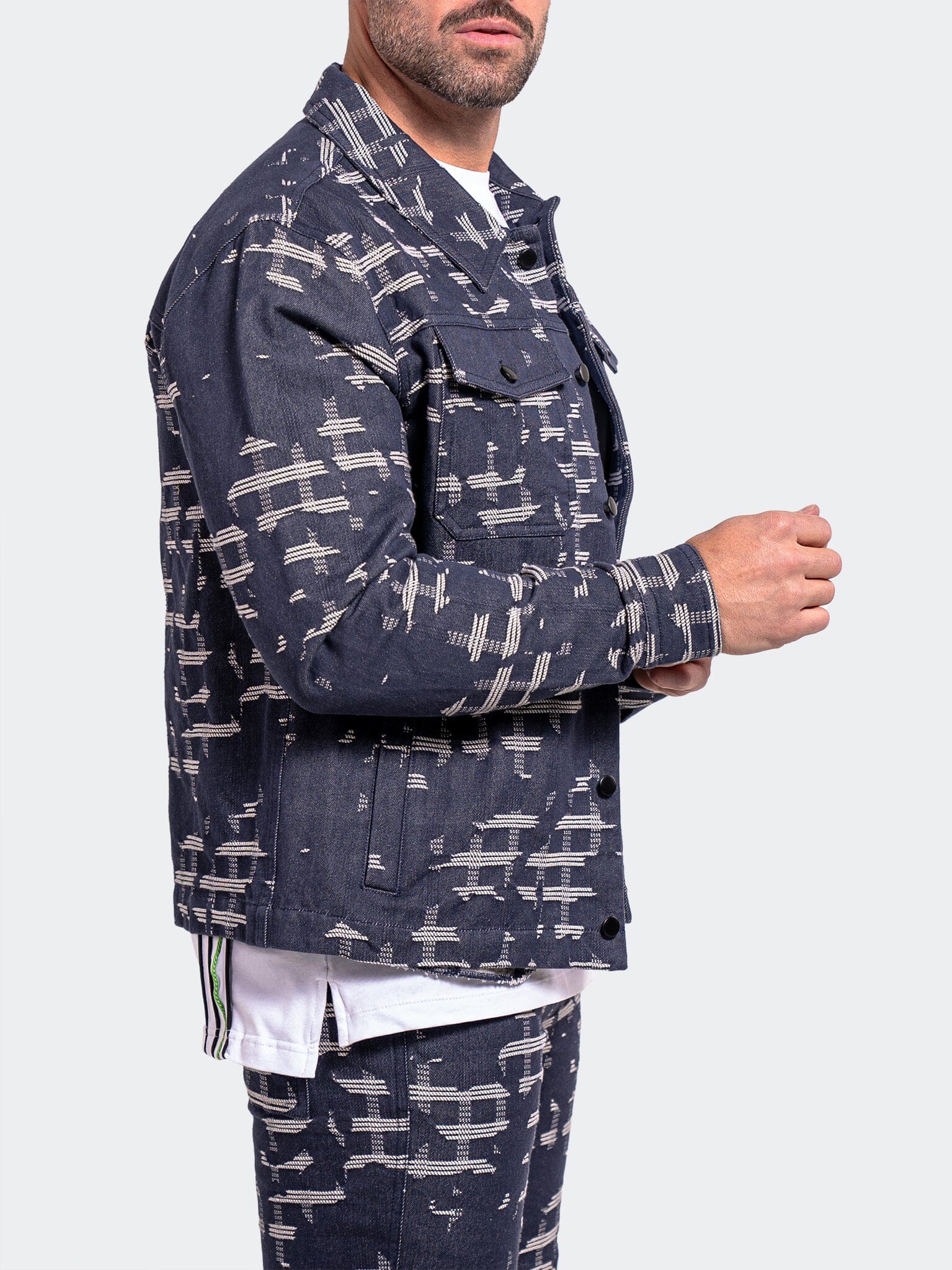 Jacket Denim Ascension0008 Black