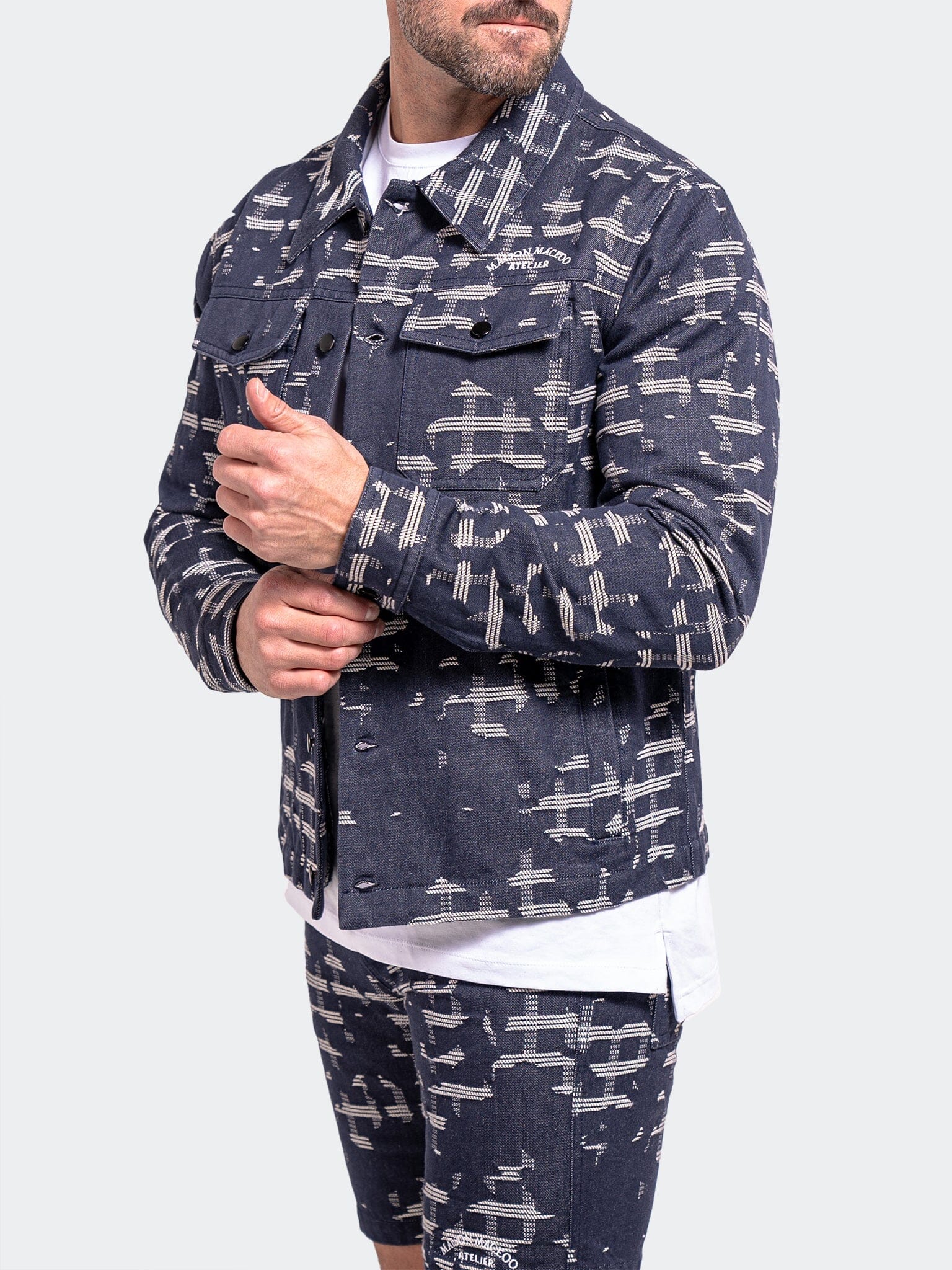 Jacket Denim Ascension0008 Black