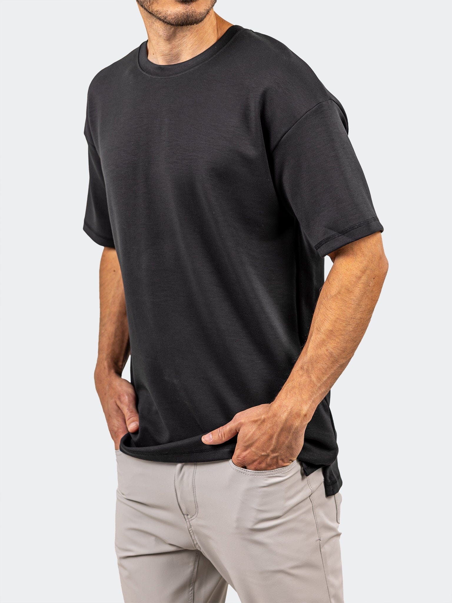 Tee AscensionSolid0098 Black