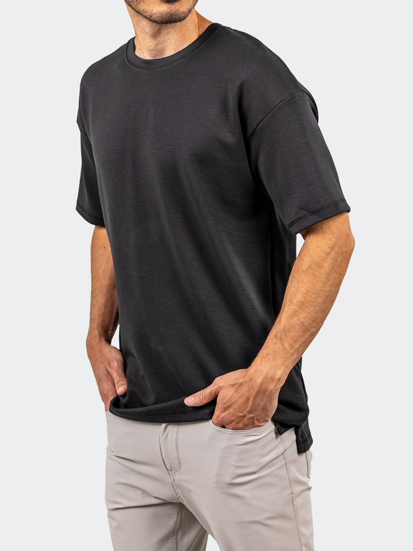 Tee AscensionSolid0098 Black