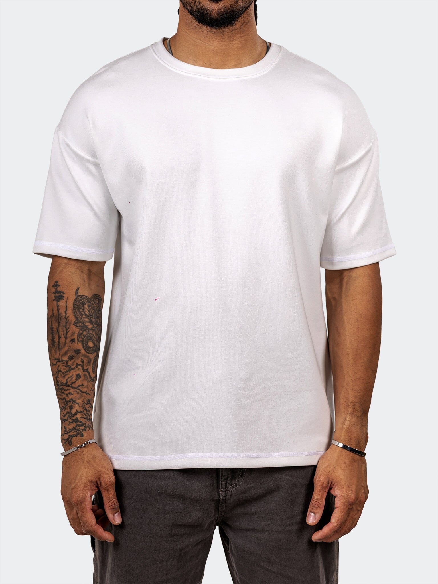 Ascension Solid White Tee