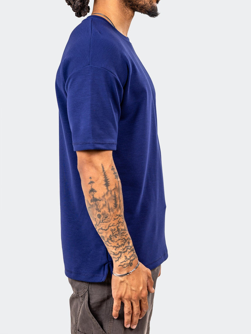 Tee AscensionSolid0103 Blue