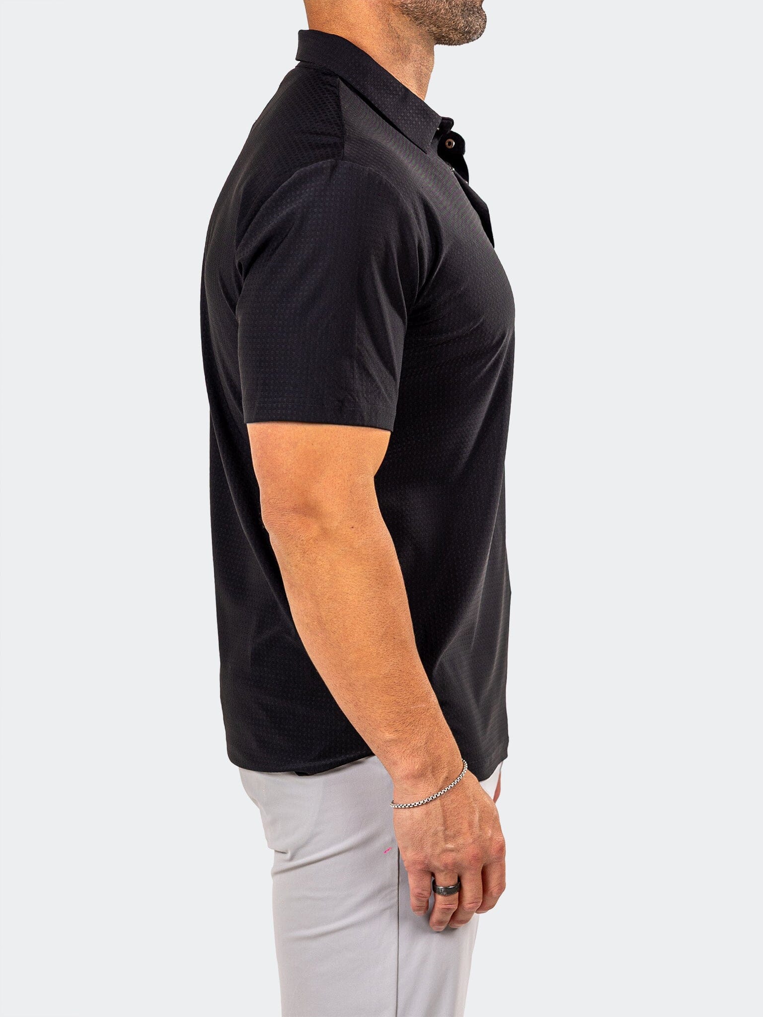 Golf Ascension Black Polo