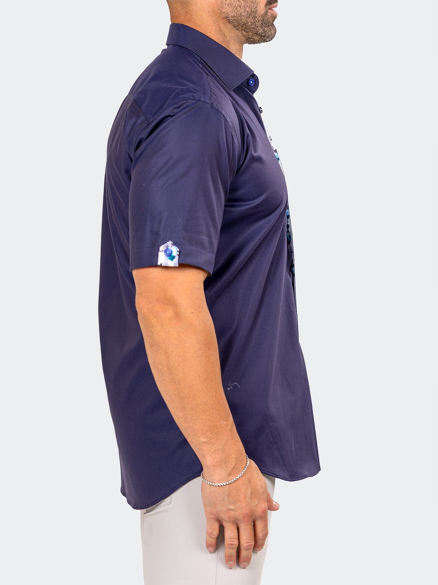 Galileo Marthyr Solid Navy Shirt