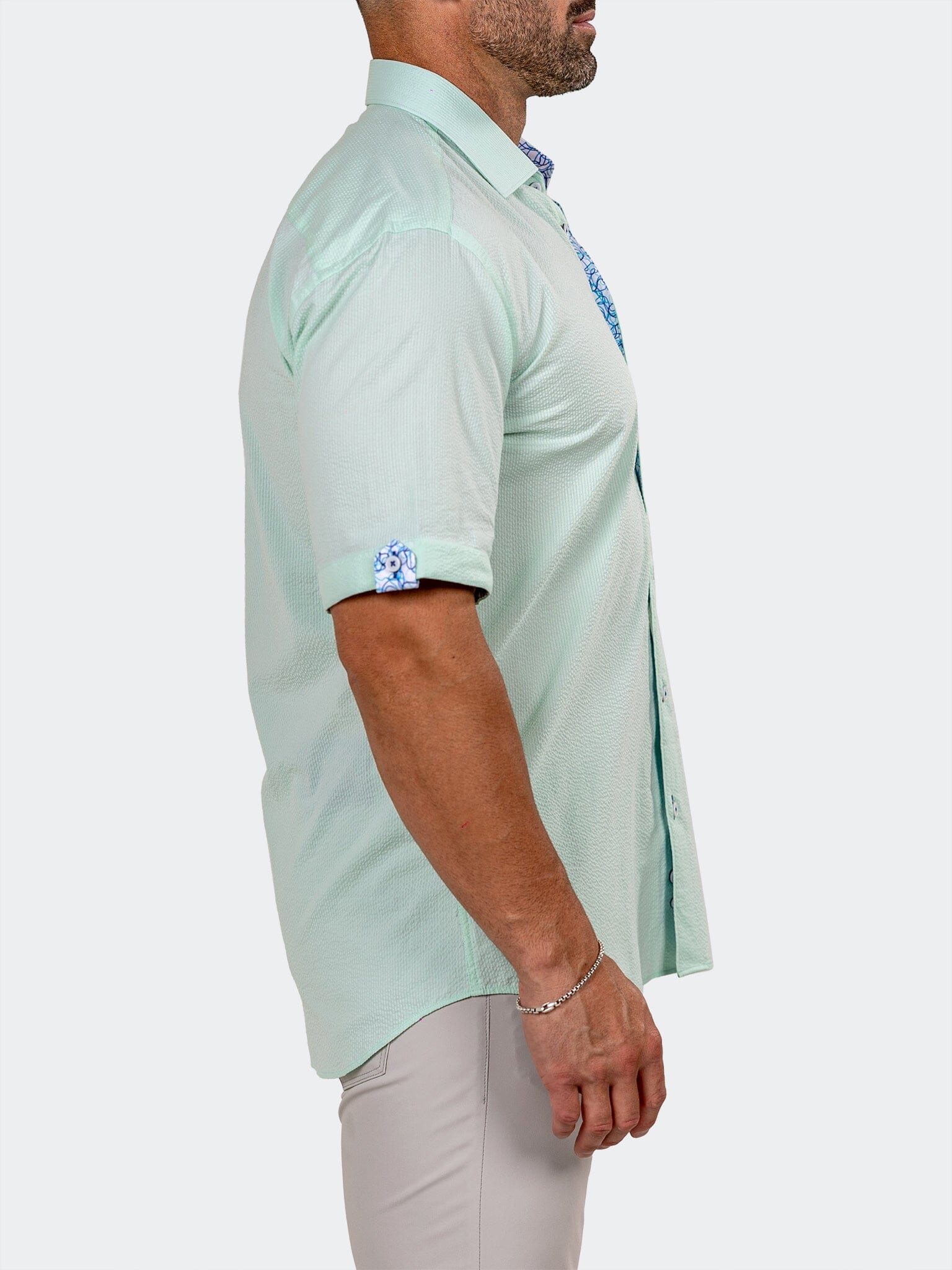 Galileo Marthyr Mint Green Shirt