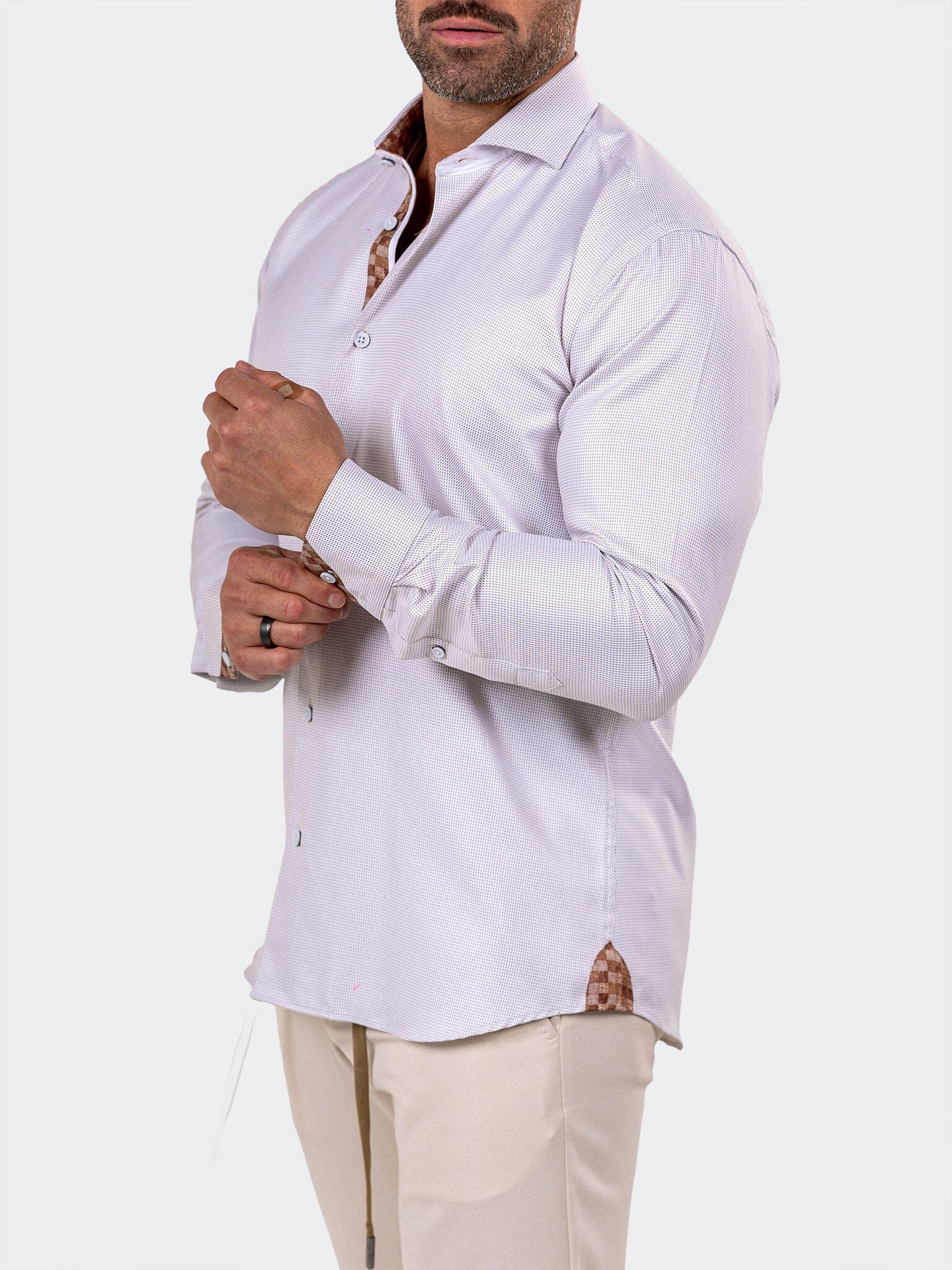Eins Marthyr White Micro Shirt