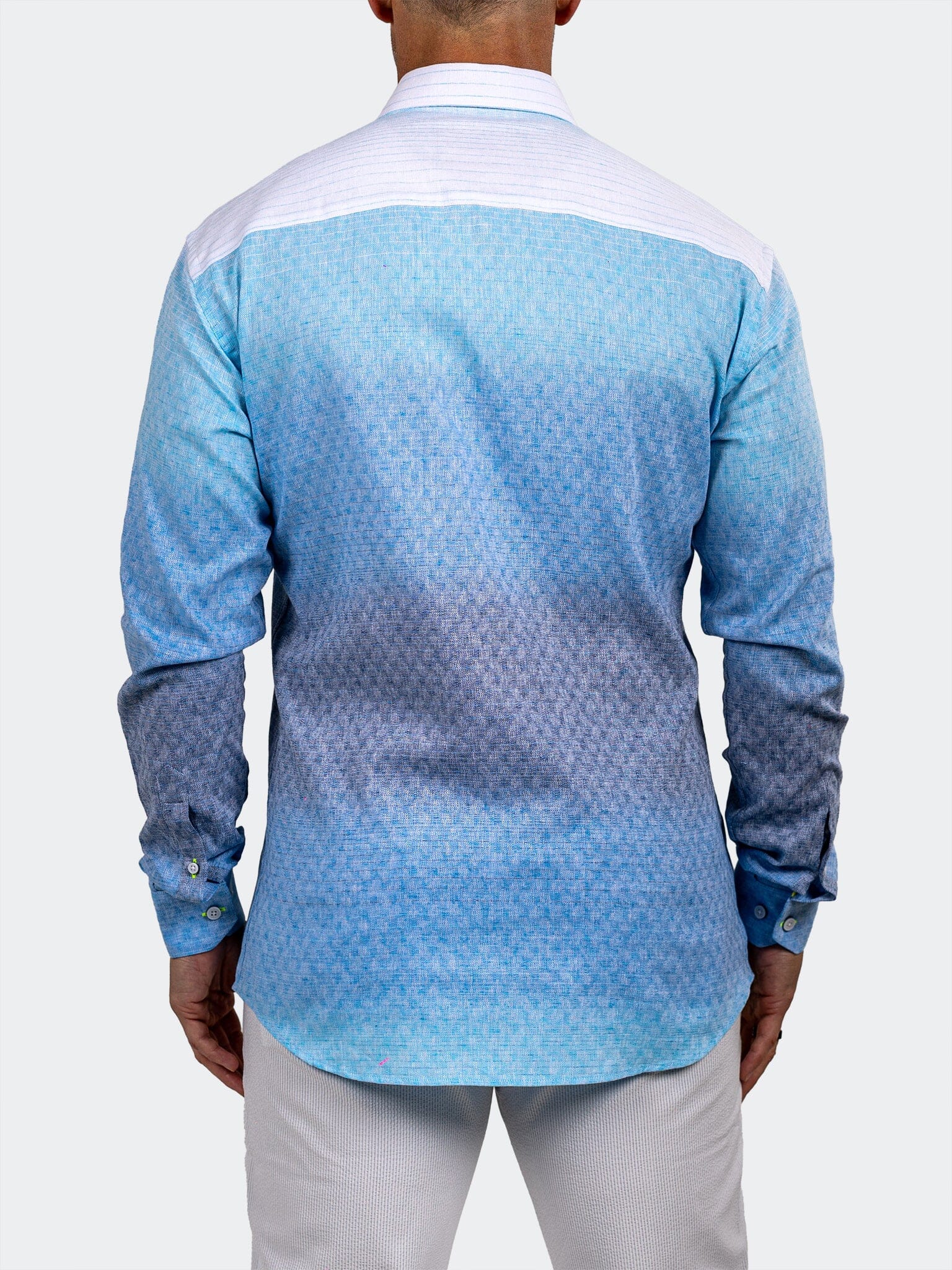 Fibonacci Marthyr Blue Ombre Shirt