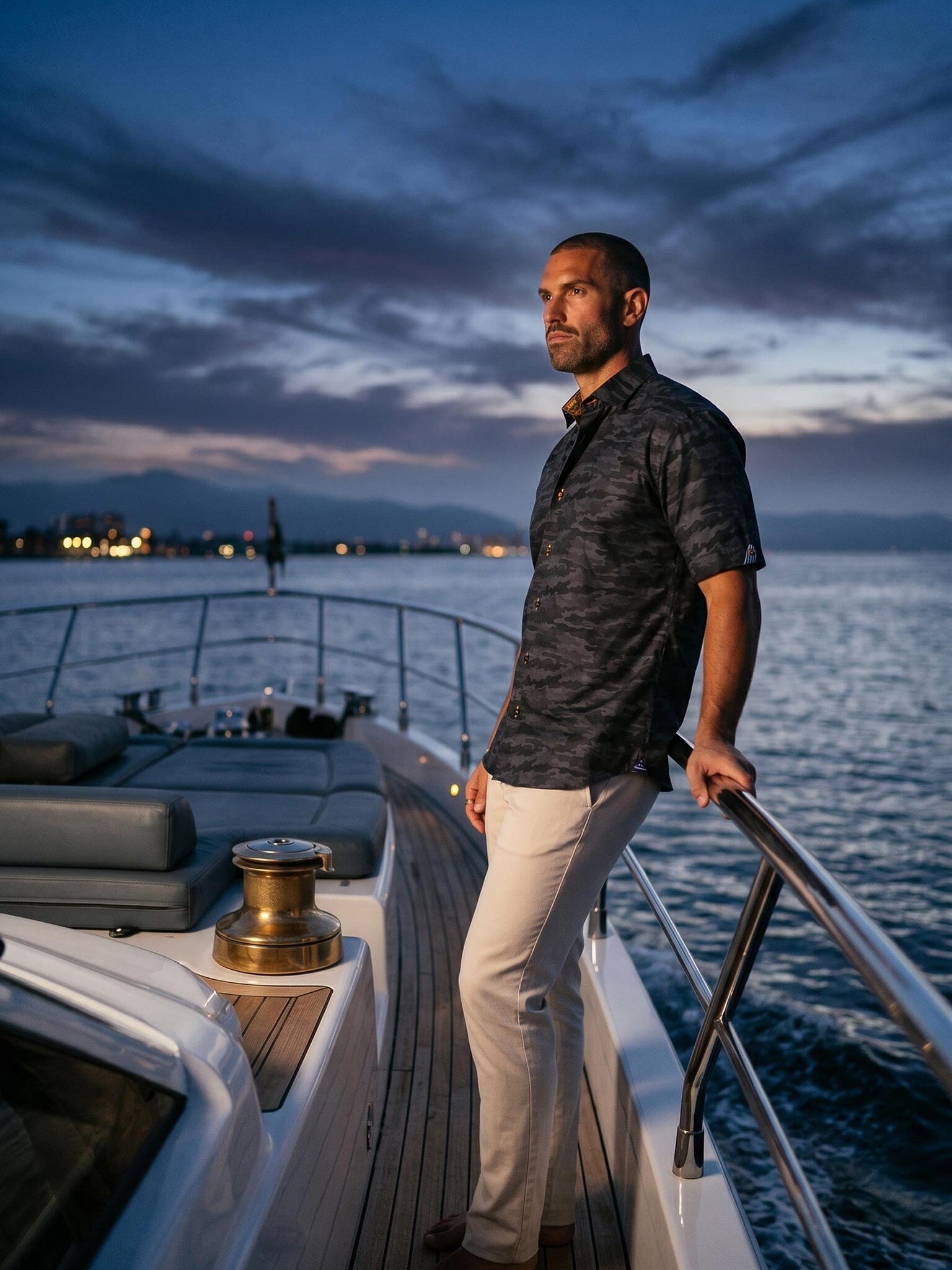 Galileo Marthyr Black Camo Shirt