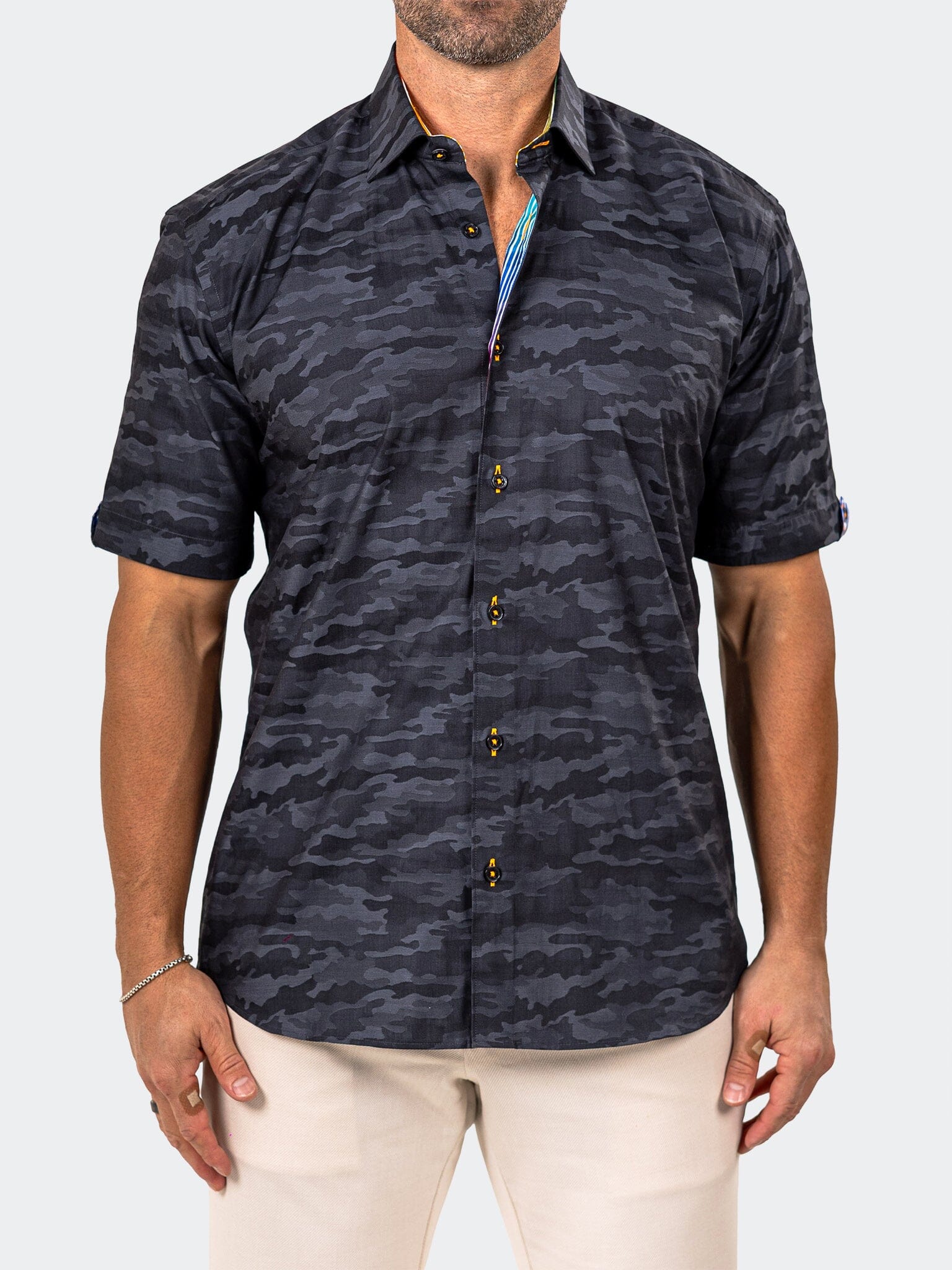 Galileo Marthyr Black Camo Shirt