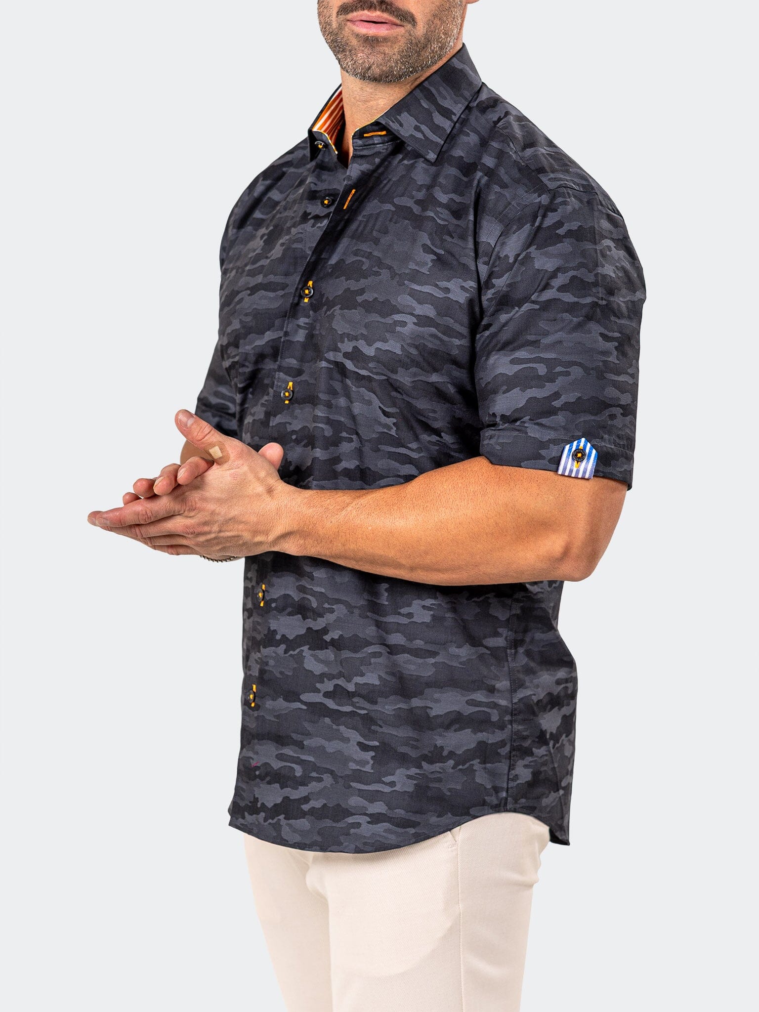 Galileo Marthyr Black Camo Shirt