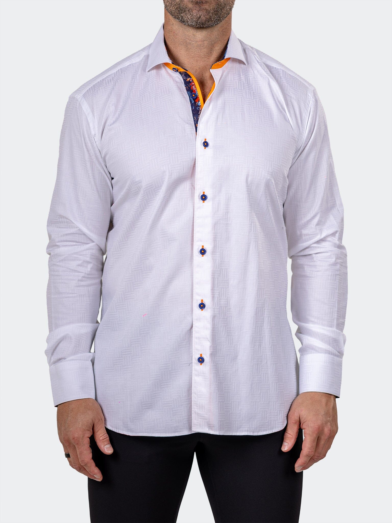 Eins Marthyr White Texture Shirt