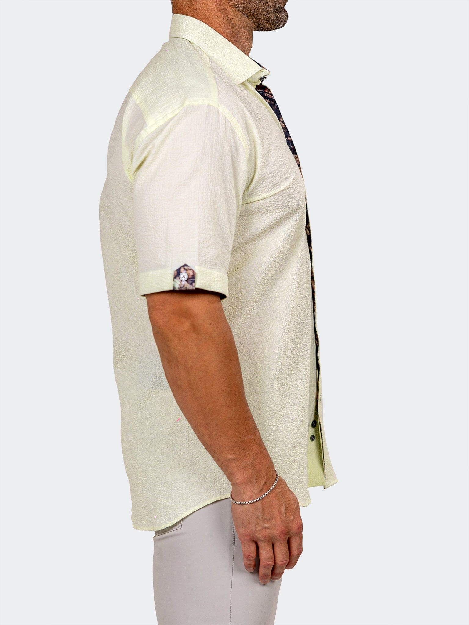 Galileo Marthyr Pale Yellow Shirt
