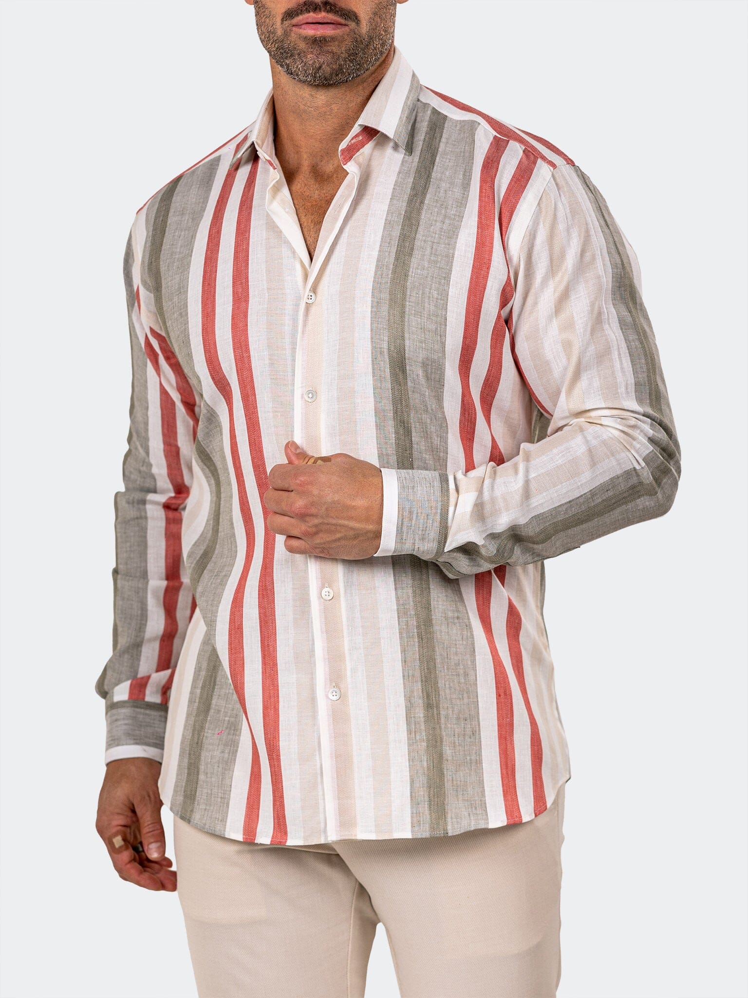Fibonacci Marthyr Bold Stripe Shirt