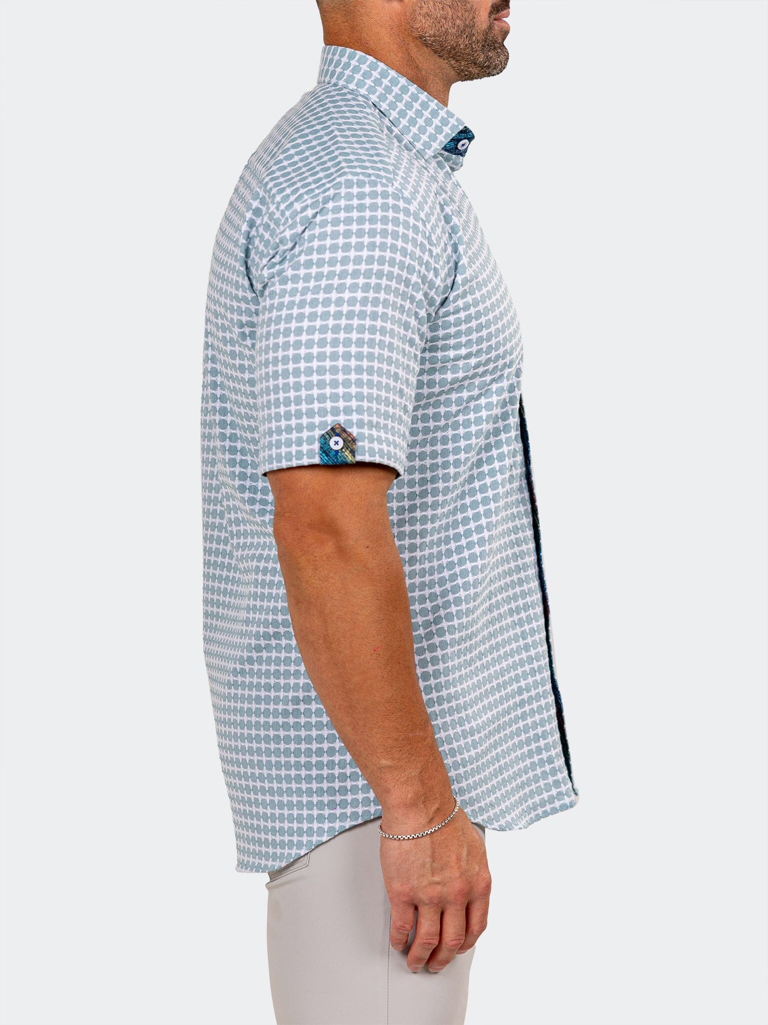 Galileo Marthyr Grid Green Shirt