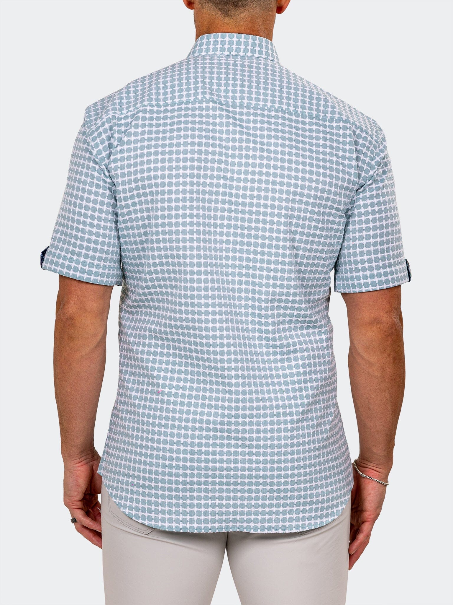 Galileo Marthyr Grid Green Shirt