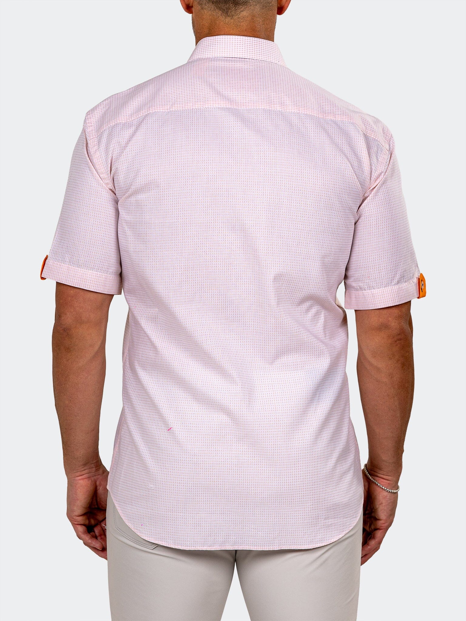 Galileo Marthyr Micro Pink Shirt