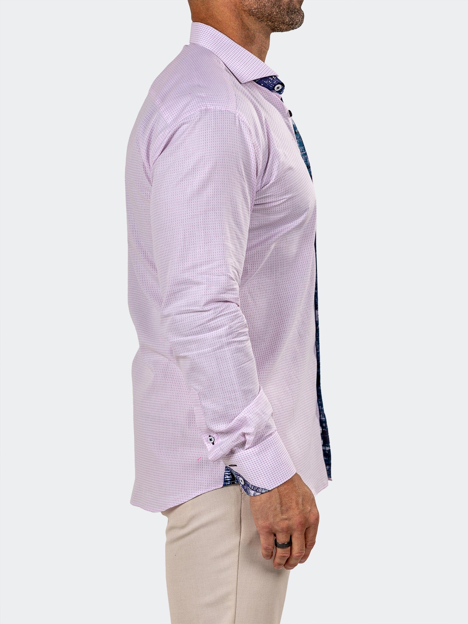 Eins Marthyr White Check Shirt
