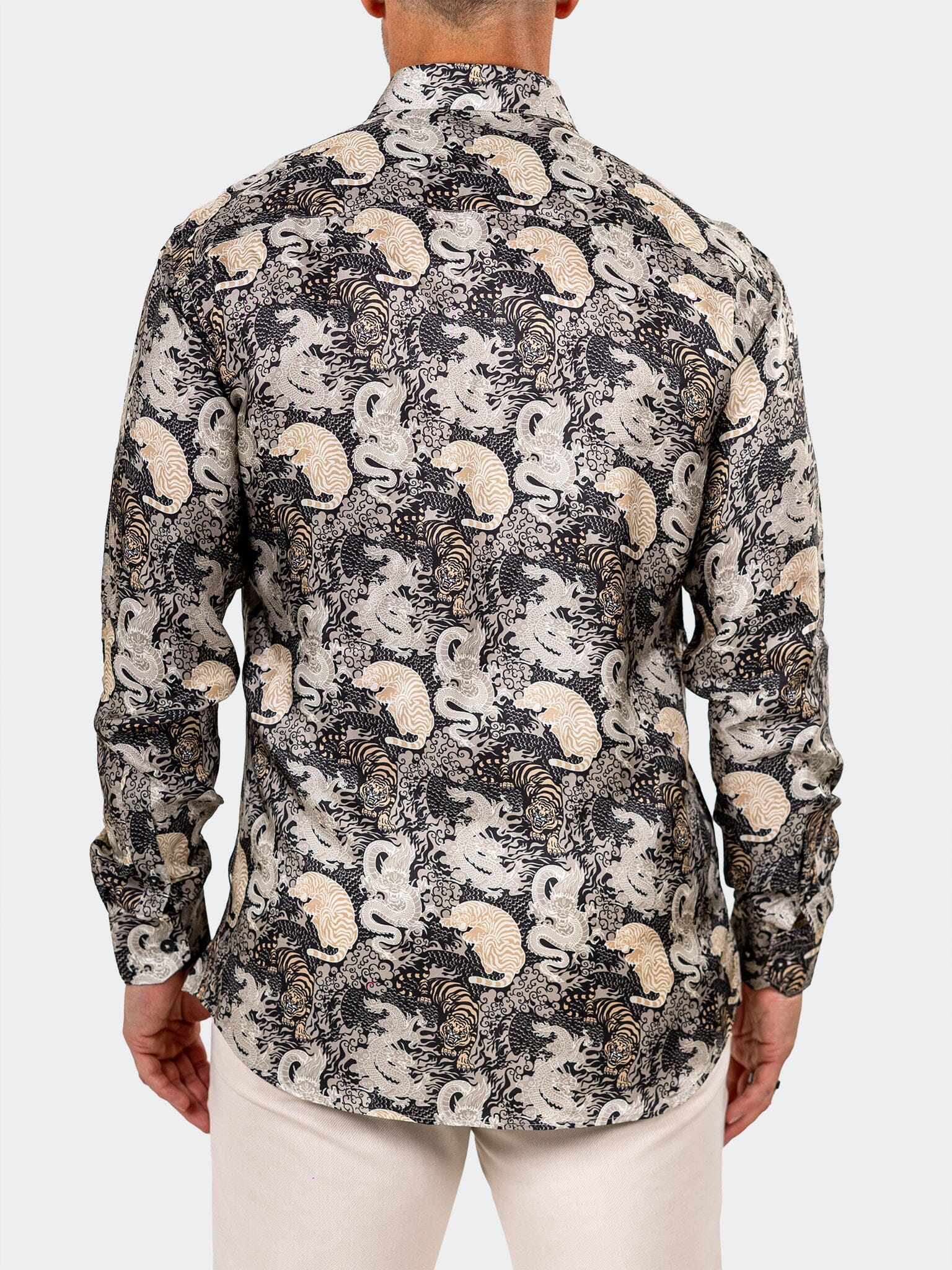 Fibonacci Marthyr Tiger Black Shirt