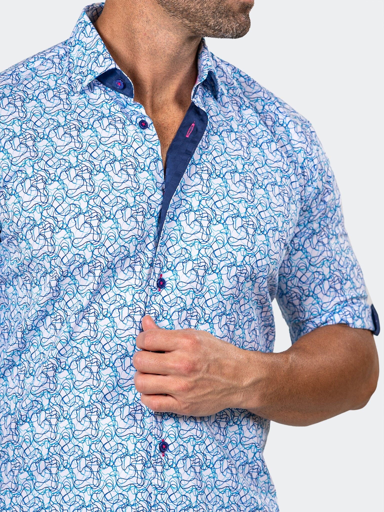 Galileo Marthyr Scroll White Shirt