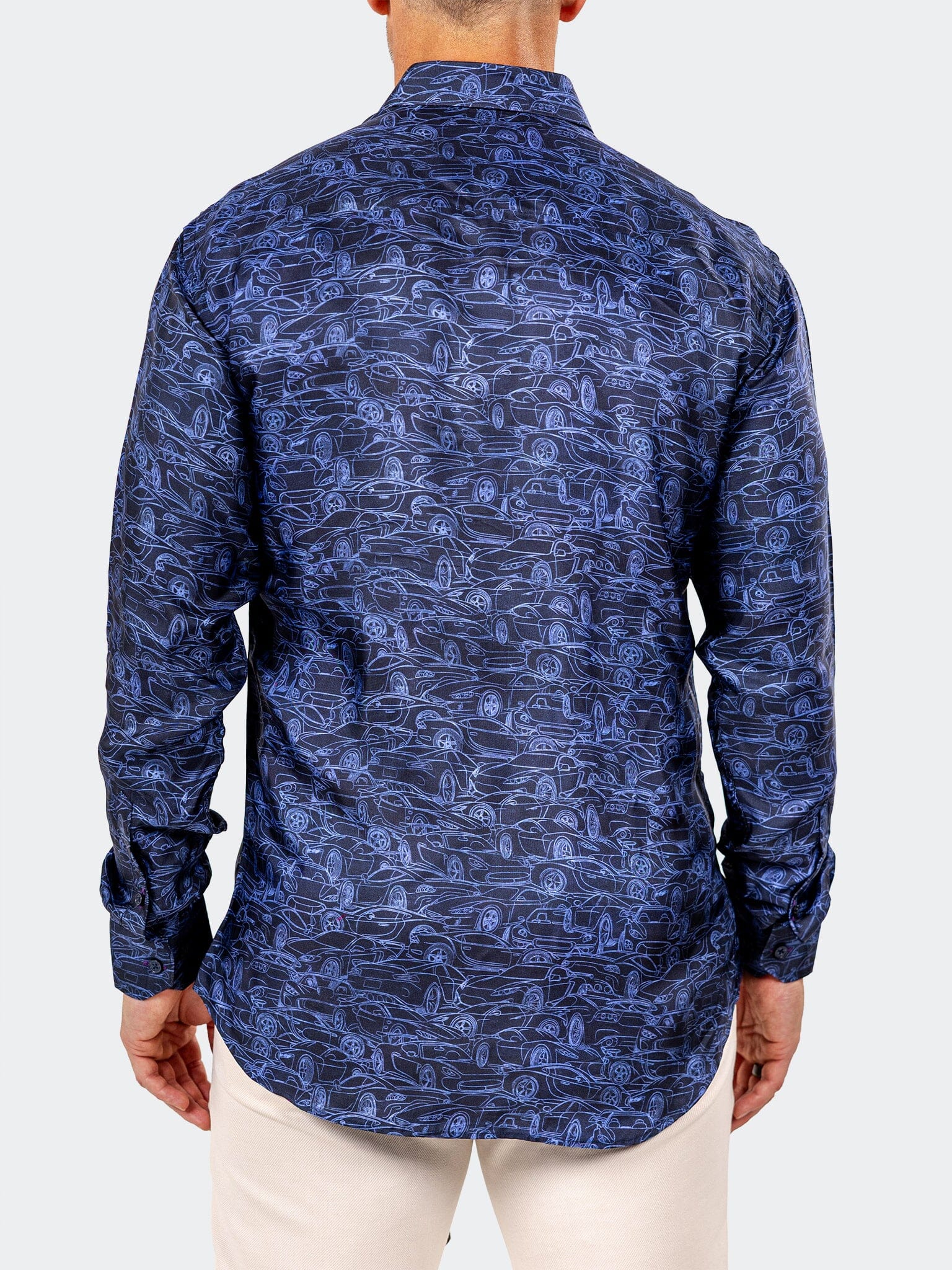 Fibonacci Marthyr Wave Blue Shirt