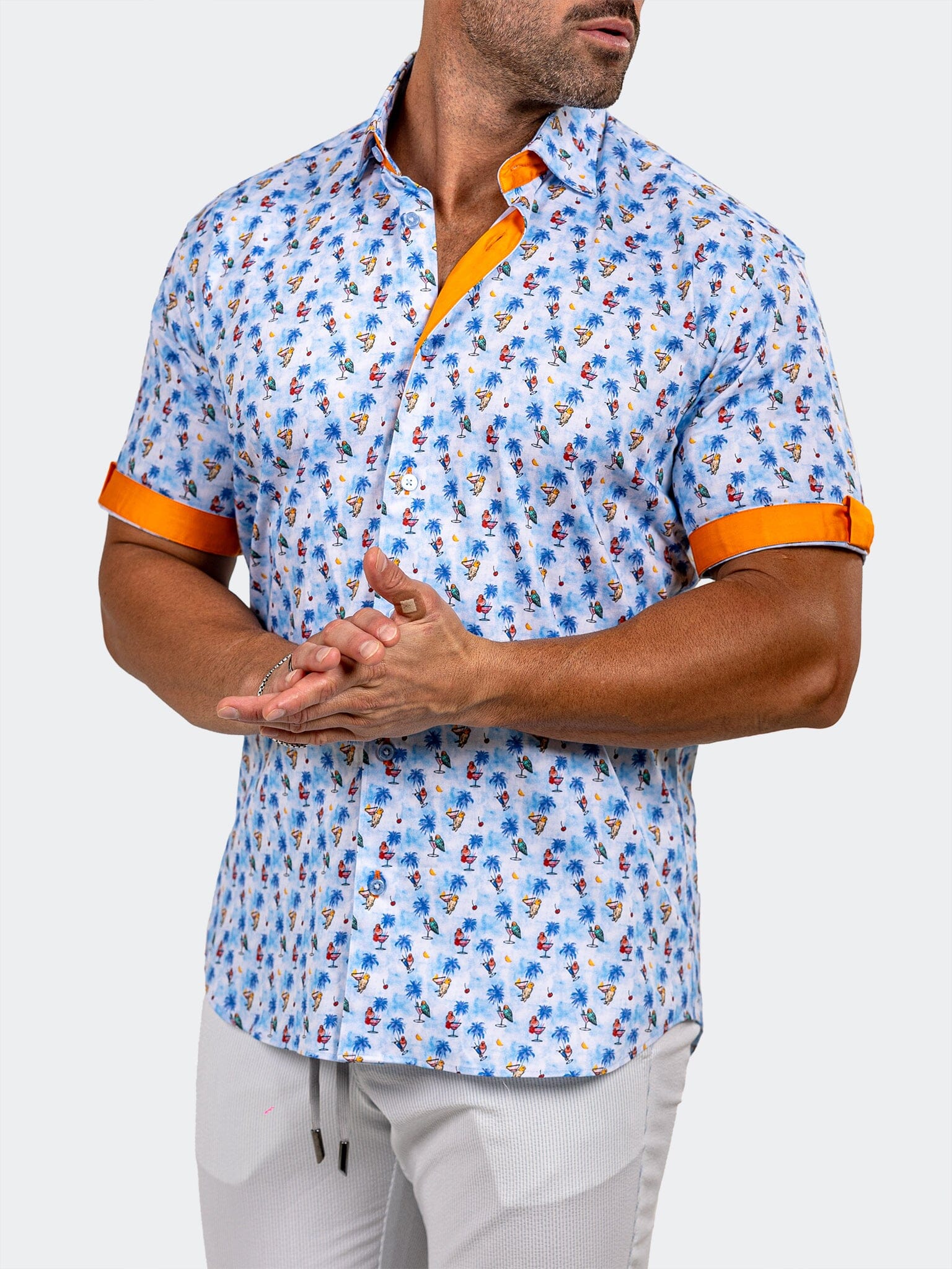 Galileo Marthyr Mini Print Shirt