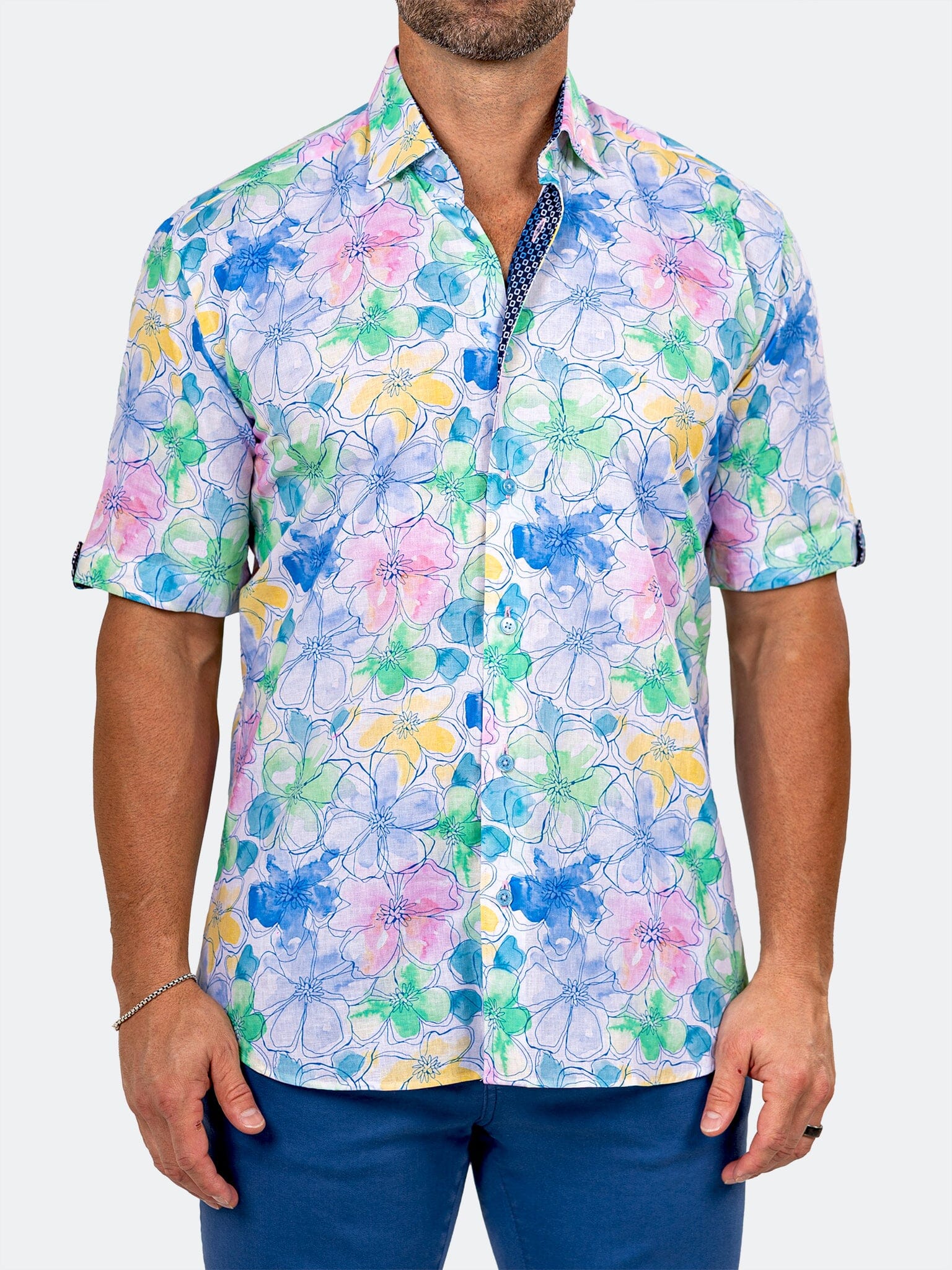 Galileo Marthyr Bloom White Shirt