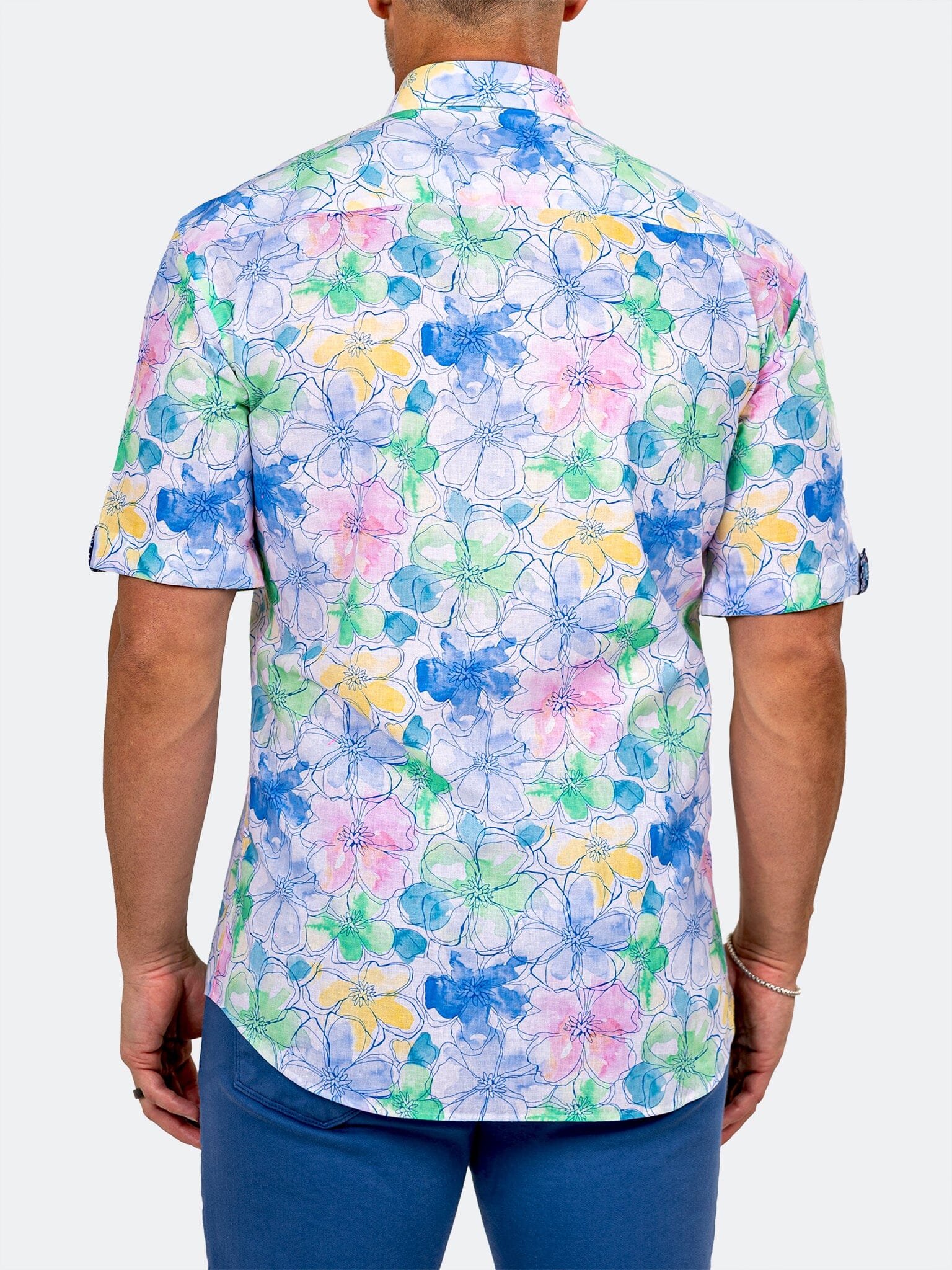 Galileo Marthyr Bloom White Shirt