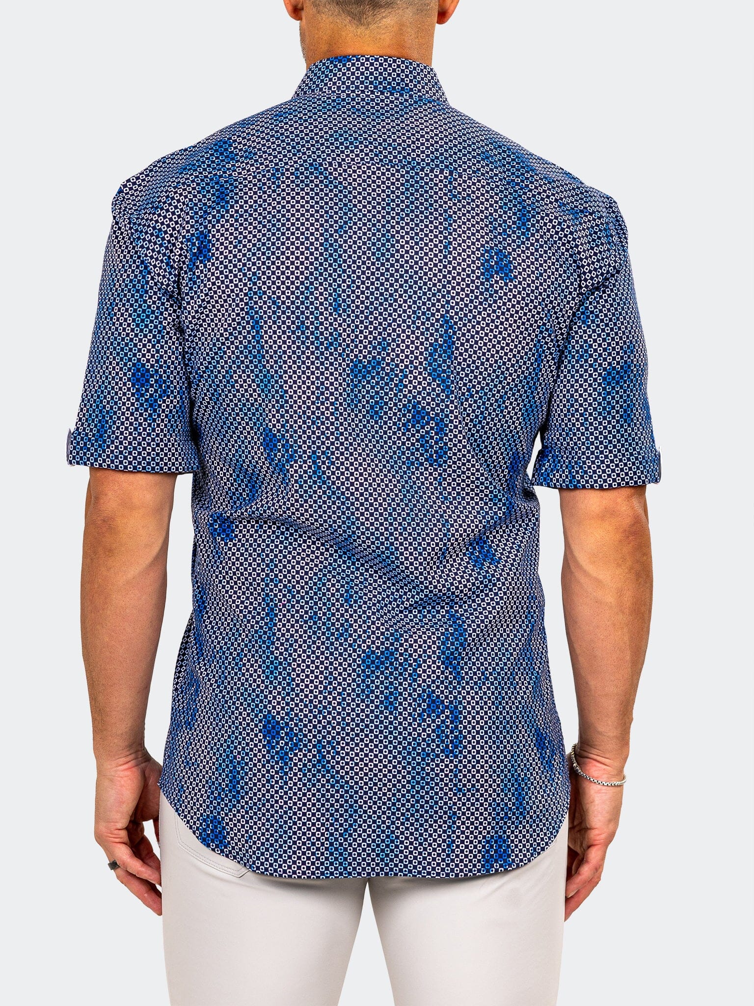 Galileo Marthyr Blue Shirt