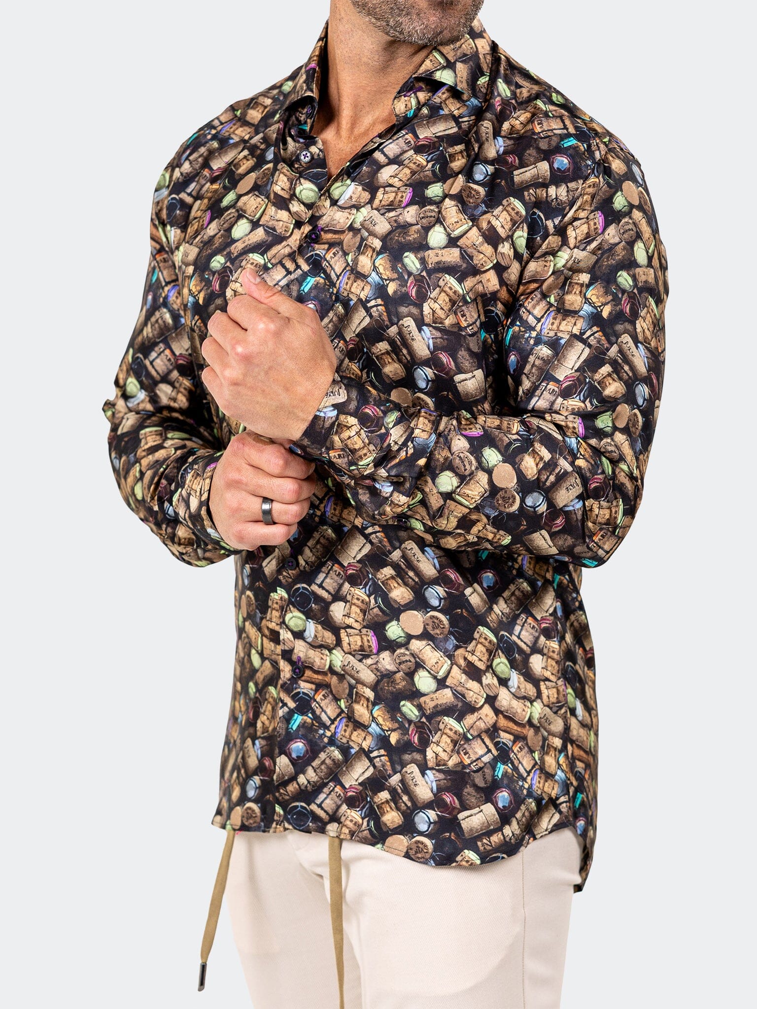 Fibonacci Marthyr Cork Black Shirt