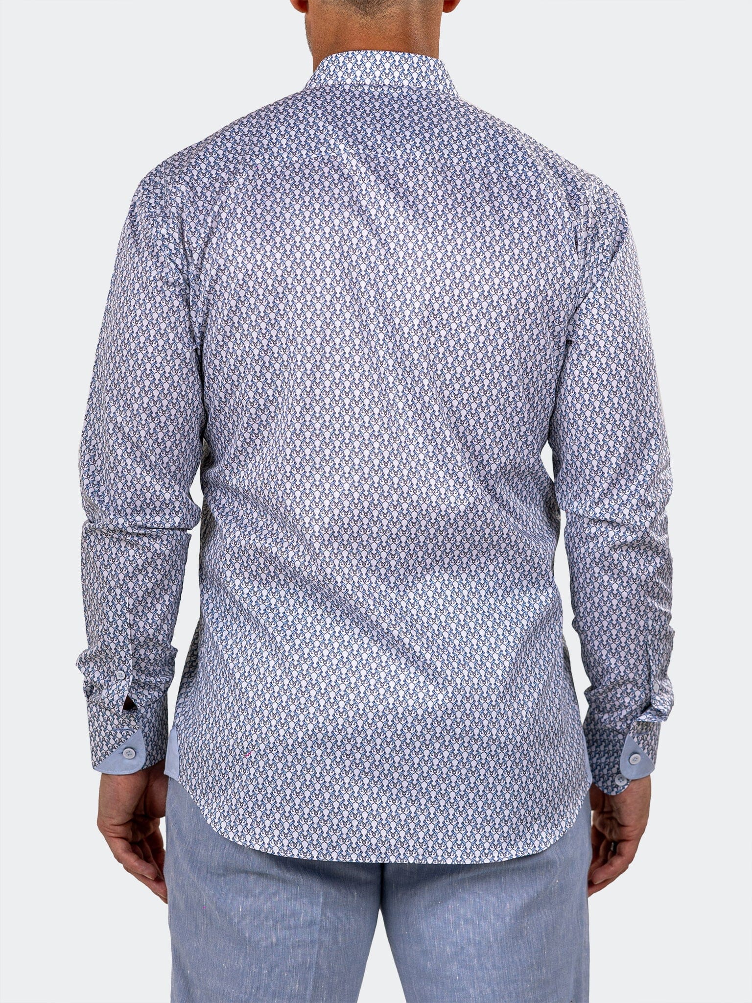 Eins Marthyr Geo White Shirt