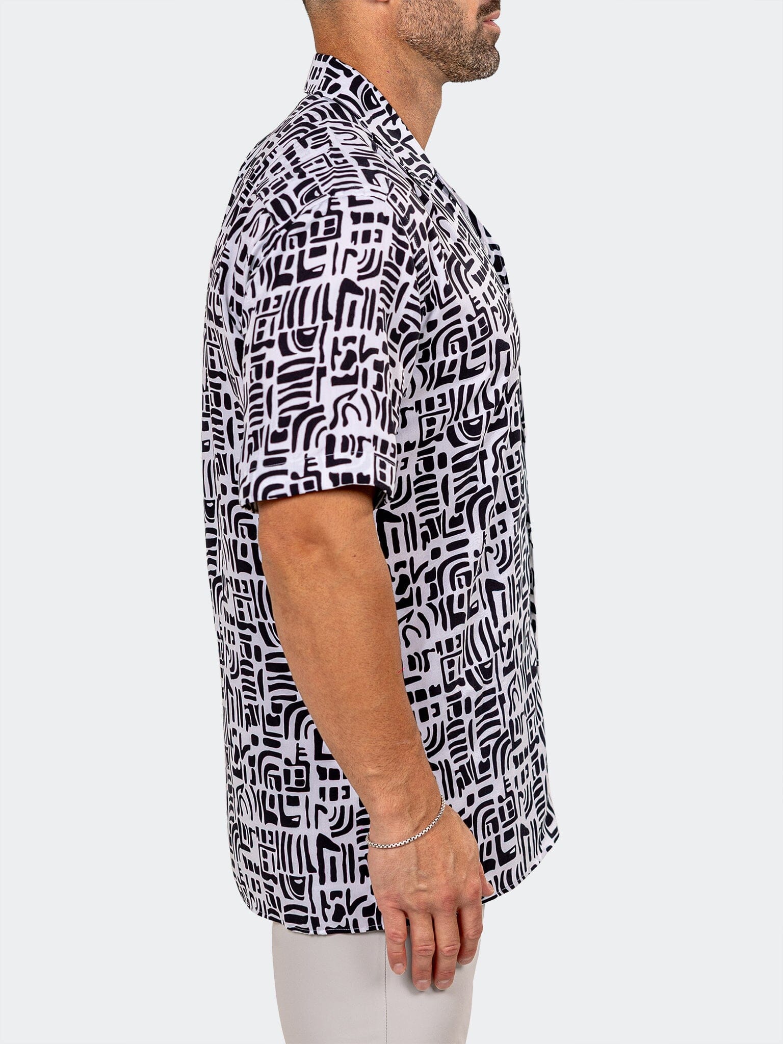 Apachi Marthyr Geo White Shirt