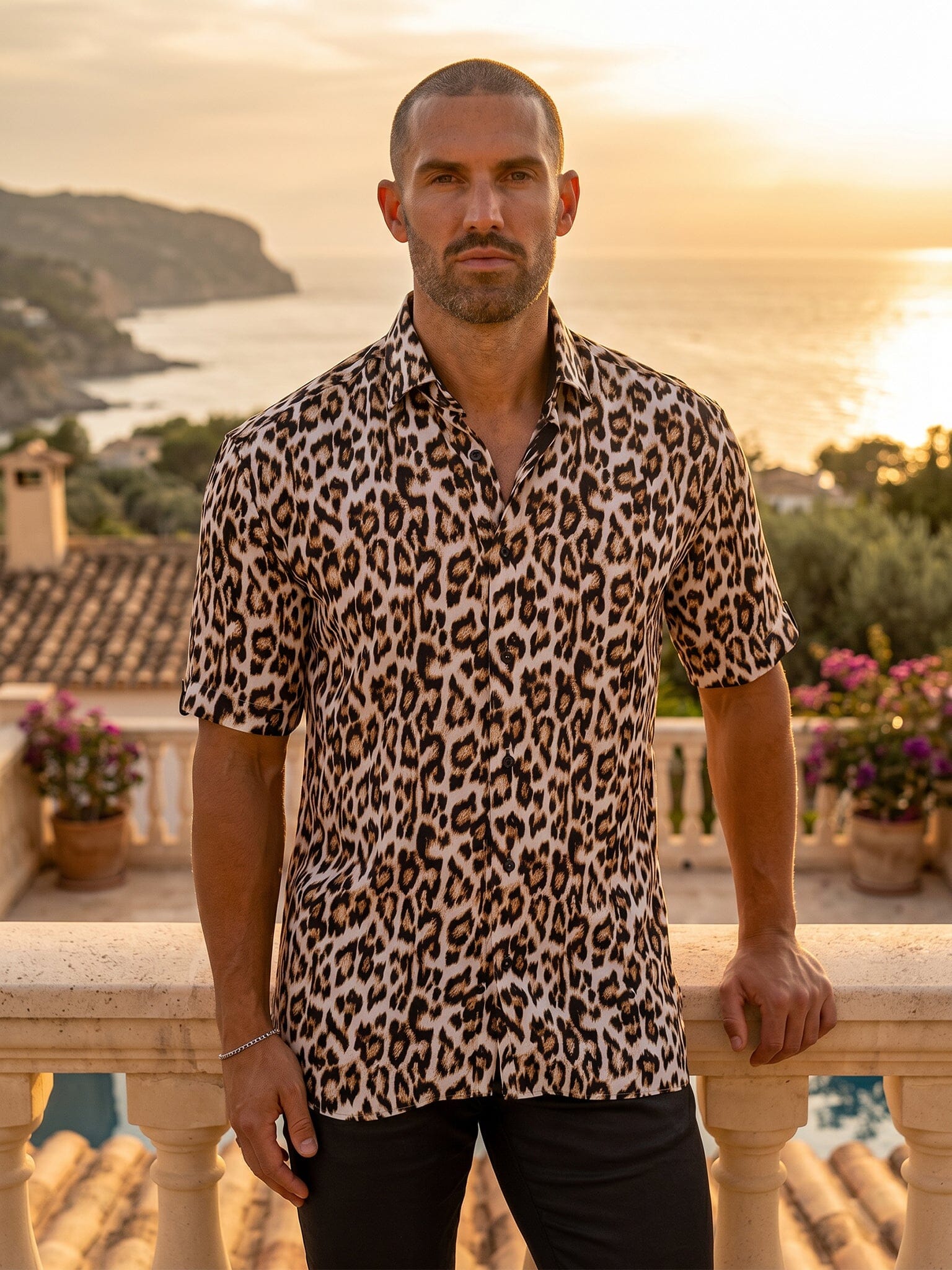 Galileo Marthyr Leopard Shirt