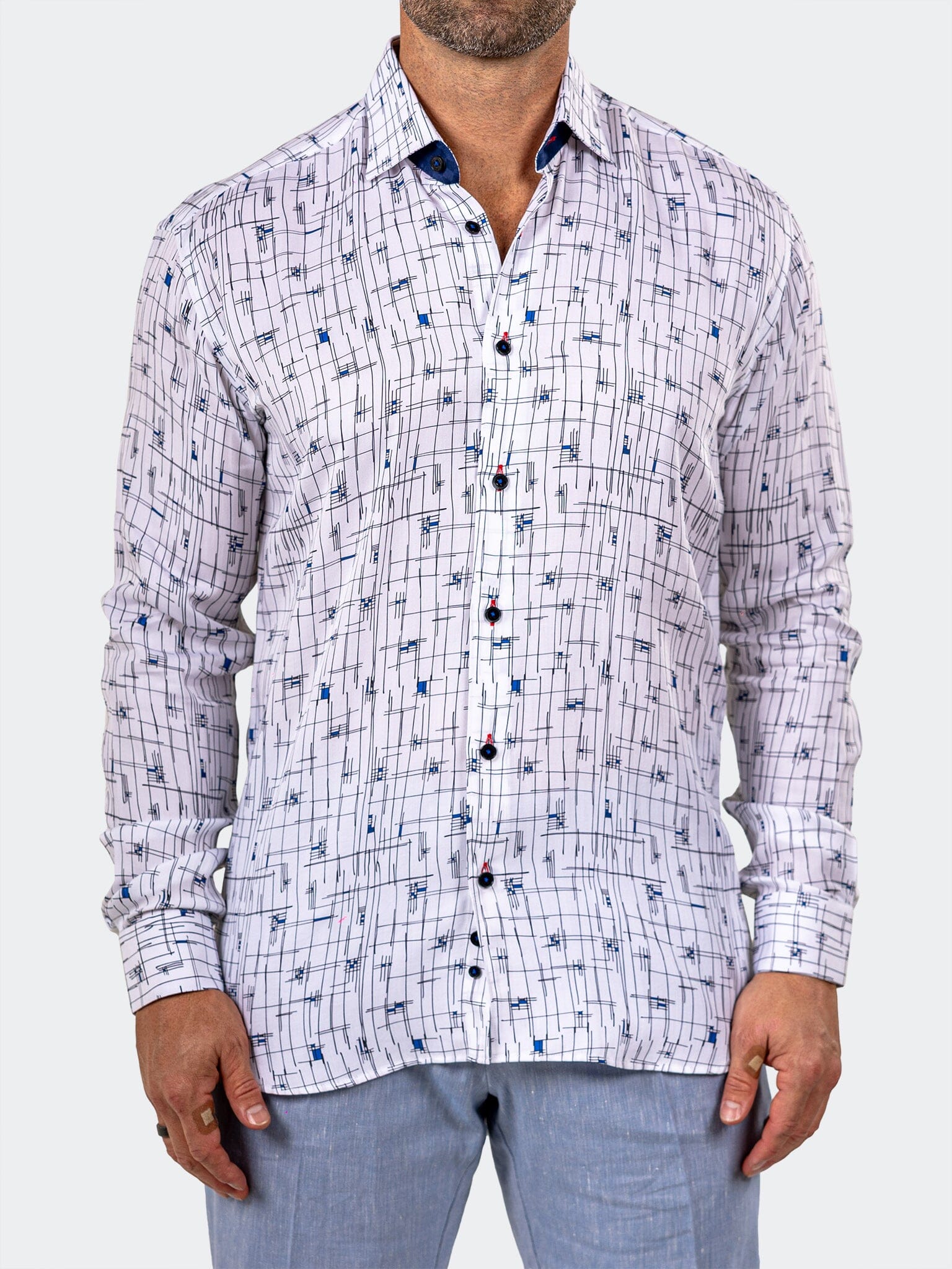 Fibonacci Marthyr Gridline Shirt