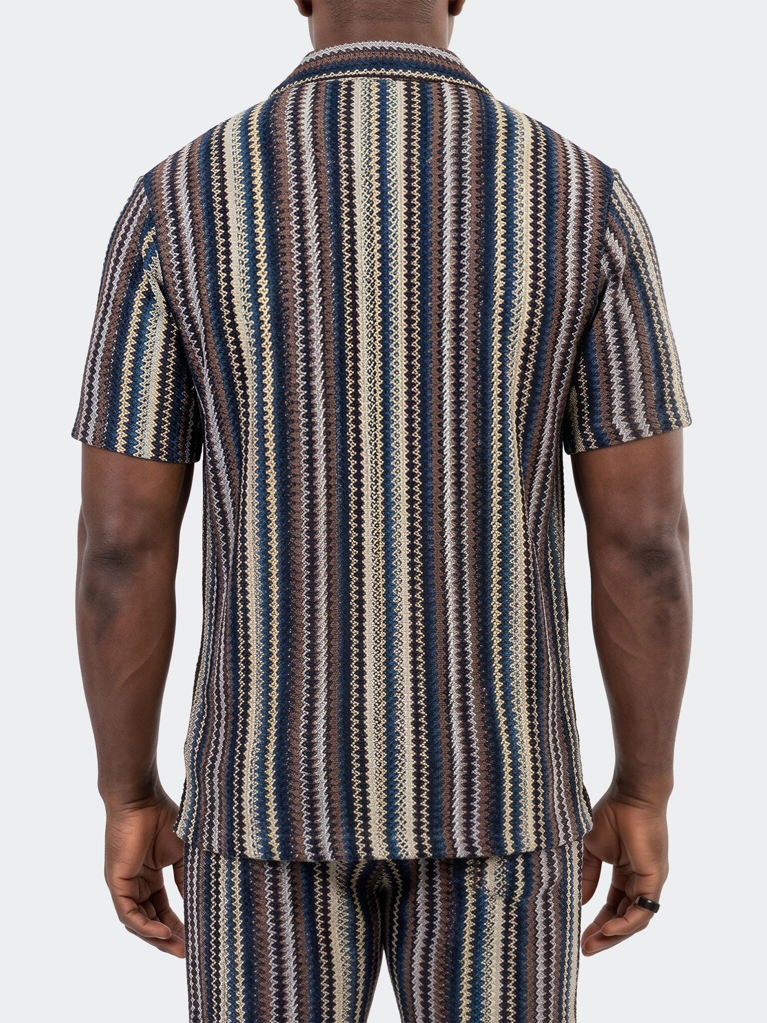 Knitted Marthyr Stripe Shirt
