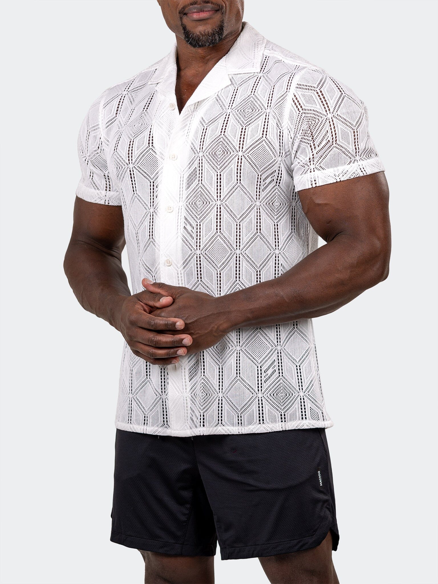 Knitted Marthyr White Shirt