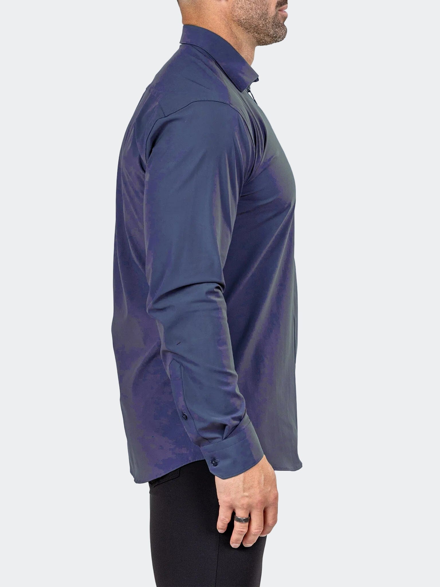 Fibzip Marthyr Blue Shirt