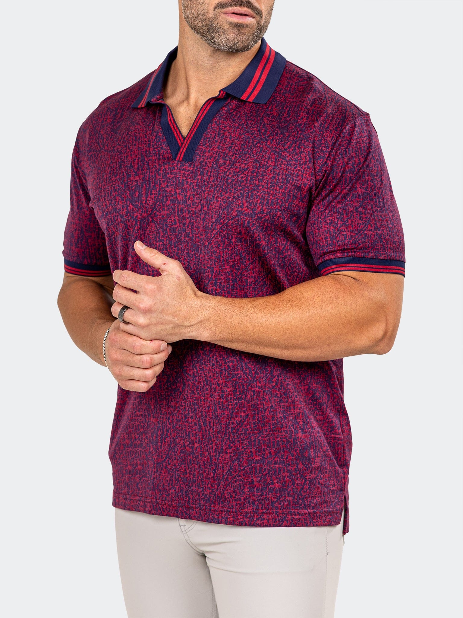 Polo Knit Marthyr0001 Red