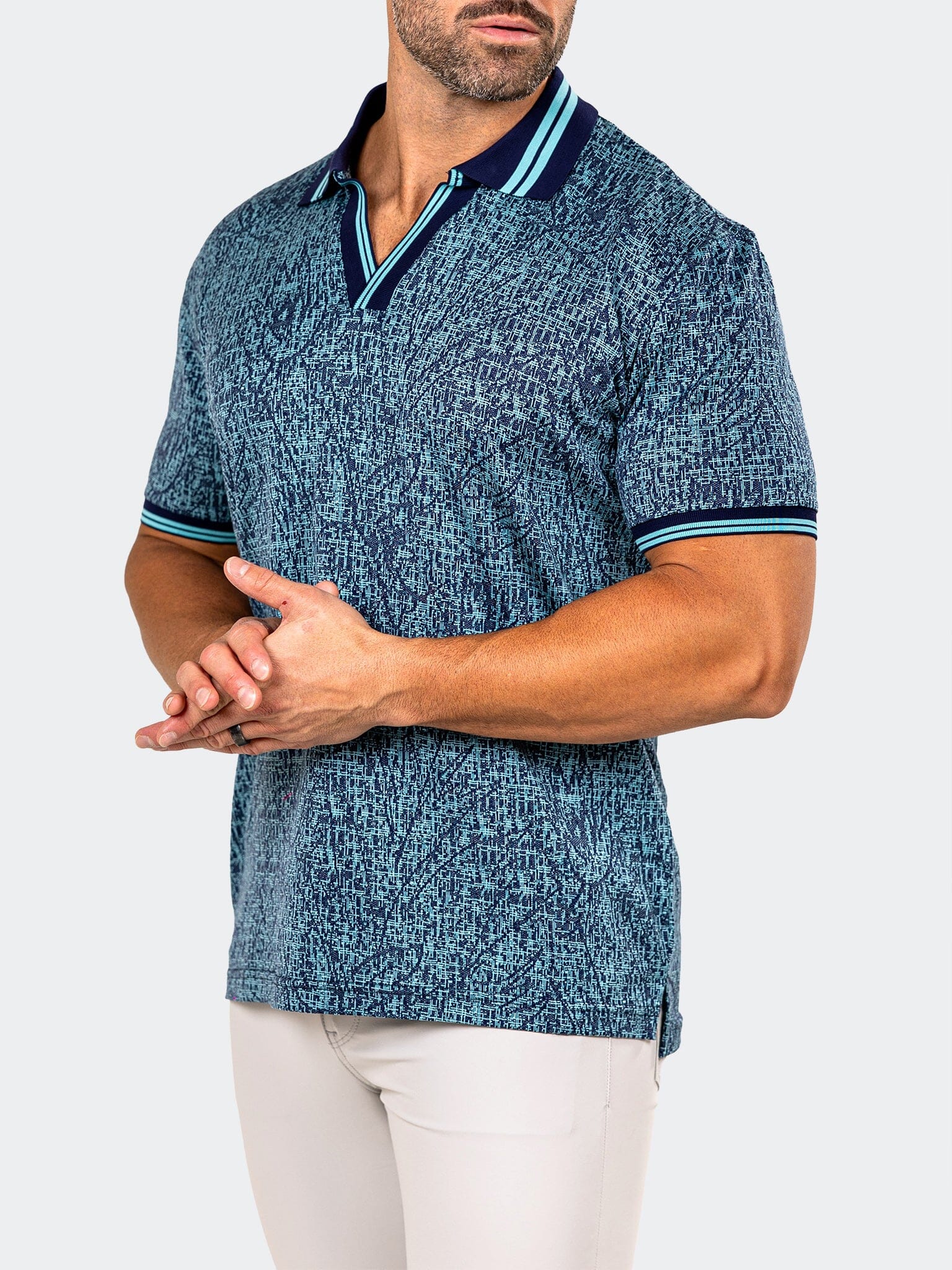 Polo Knit Marthyr0002 Blue