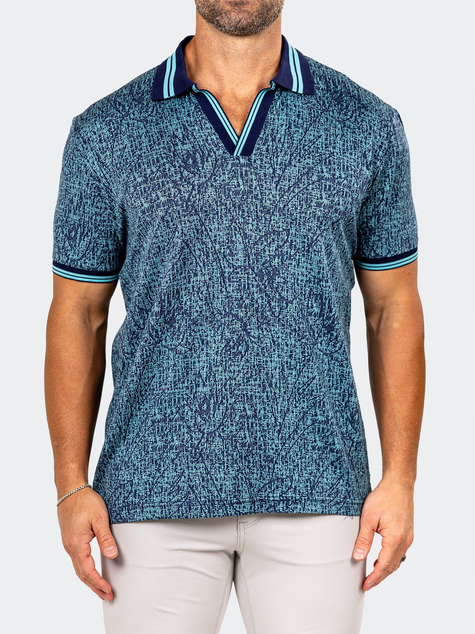 Polo Knit Marthyr0002 Blue
