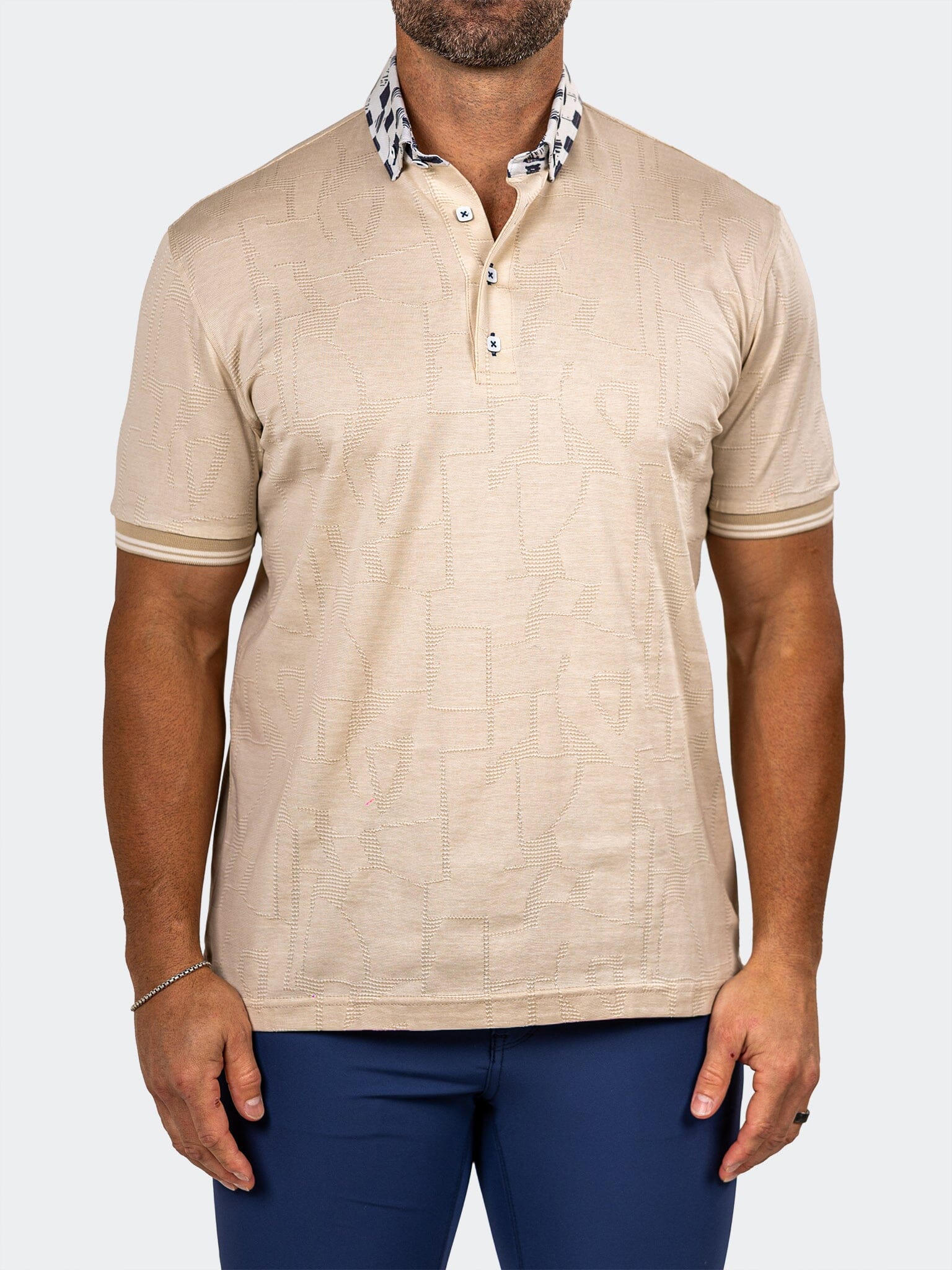 Polo Knit Marthyr0007 Beige