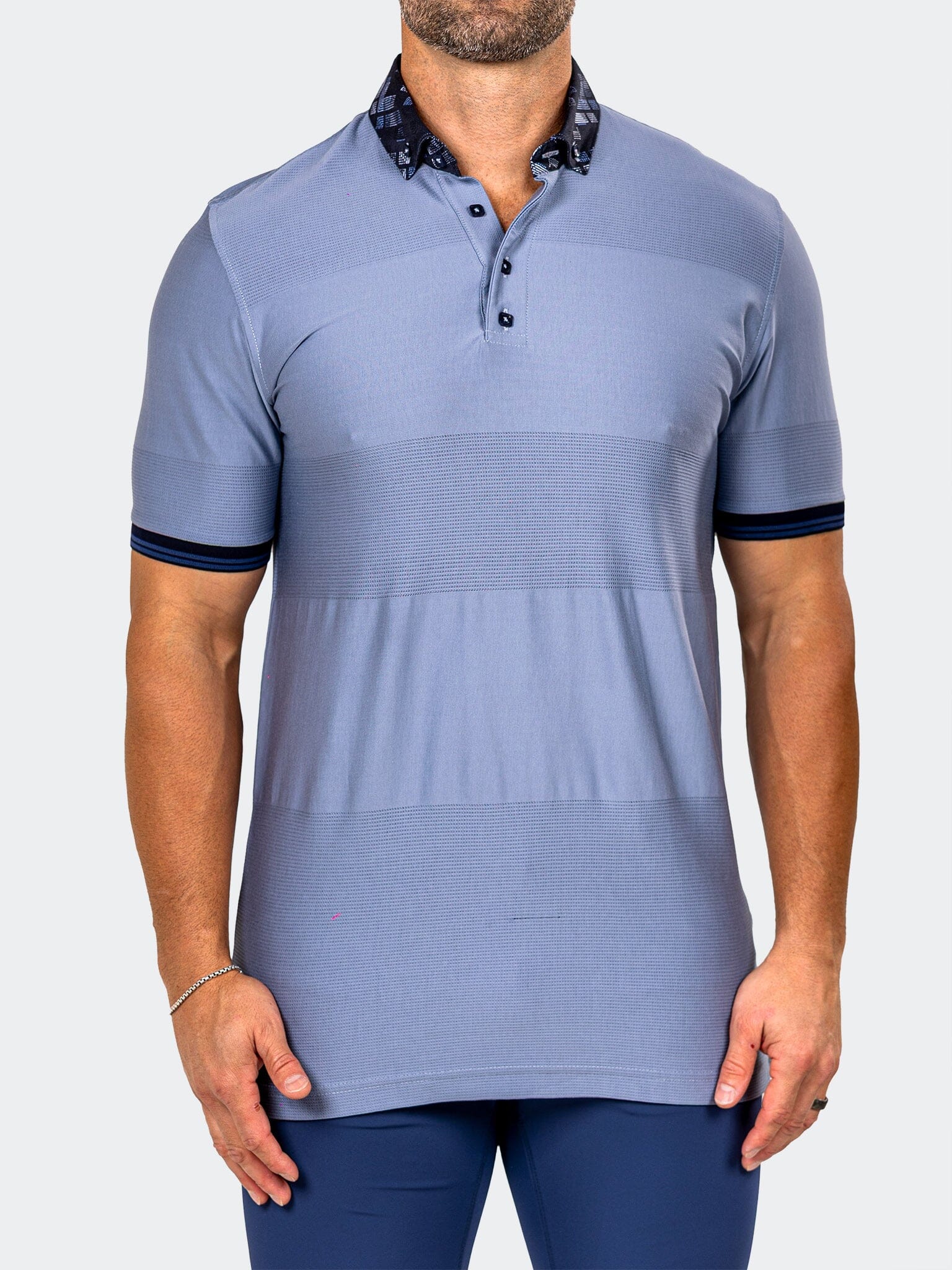 Polo Knit Marthyr0009 Grey