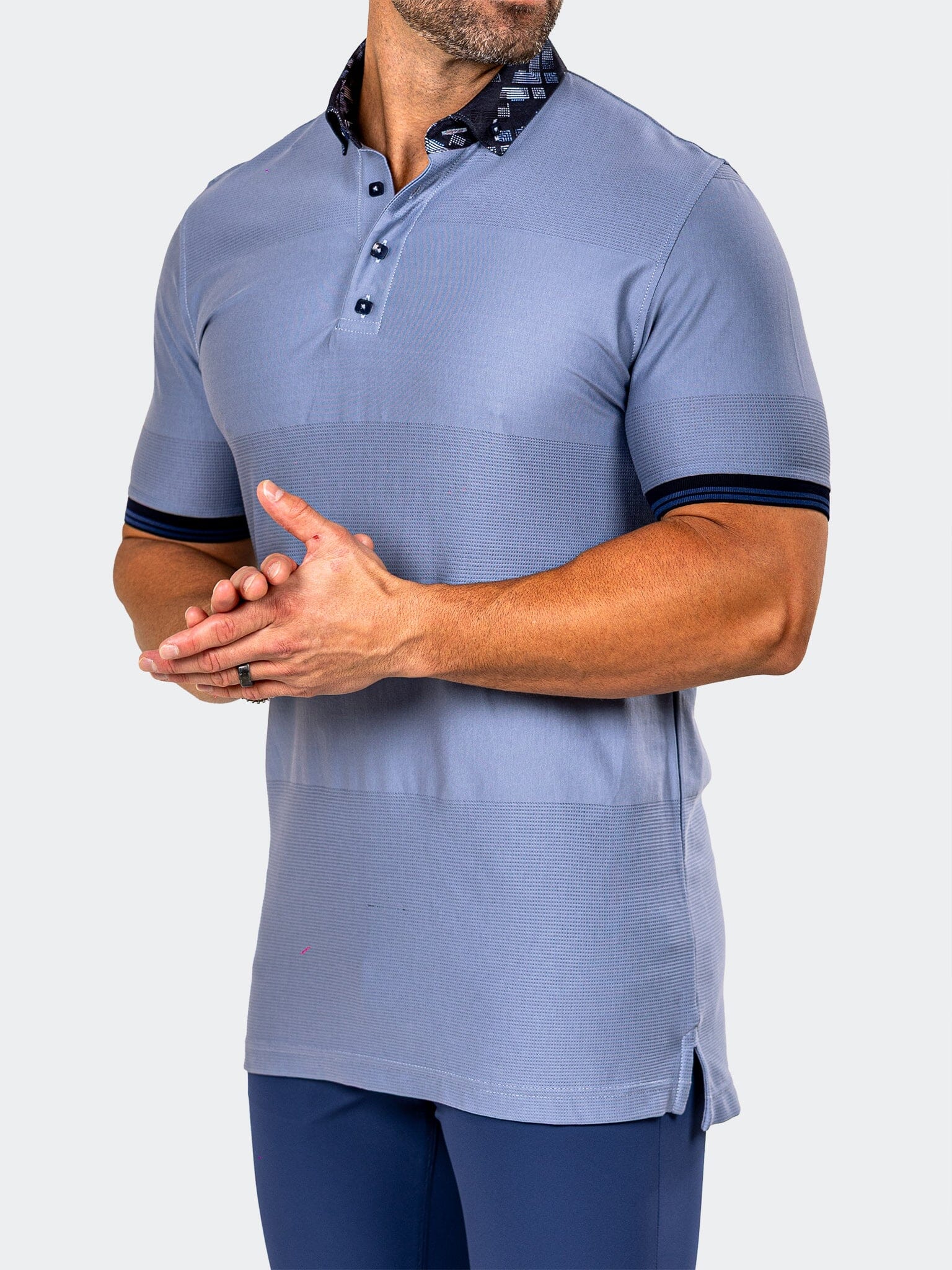 Polo Knit Marthyr0009 Grey