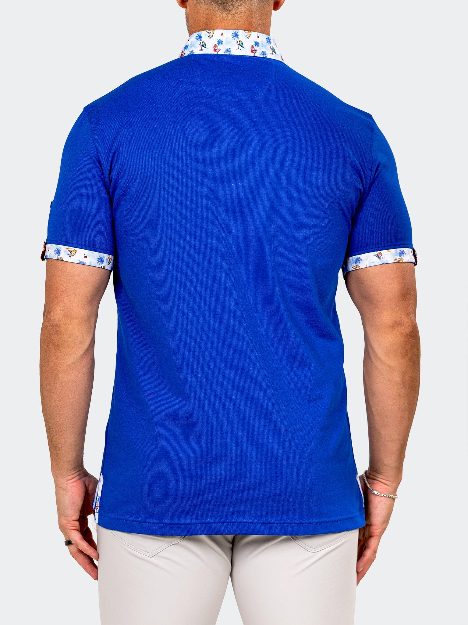 Newton Marthyr Royal Blue Polo