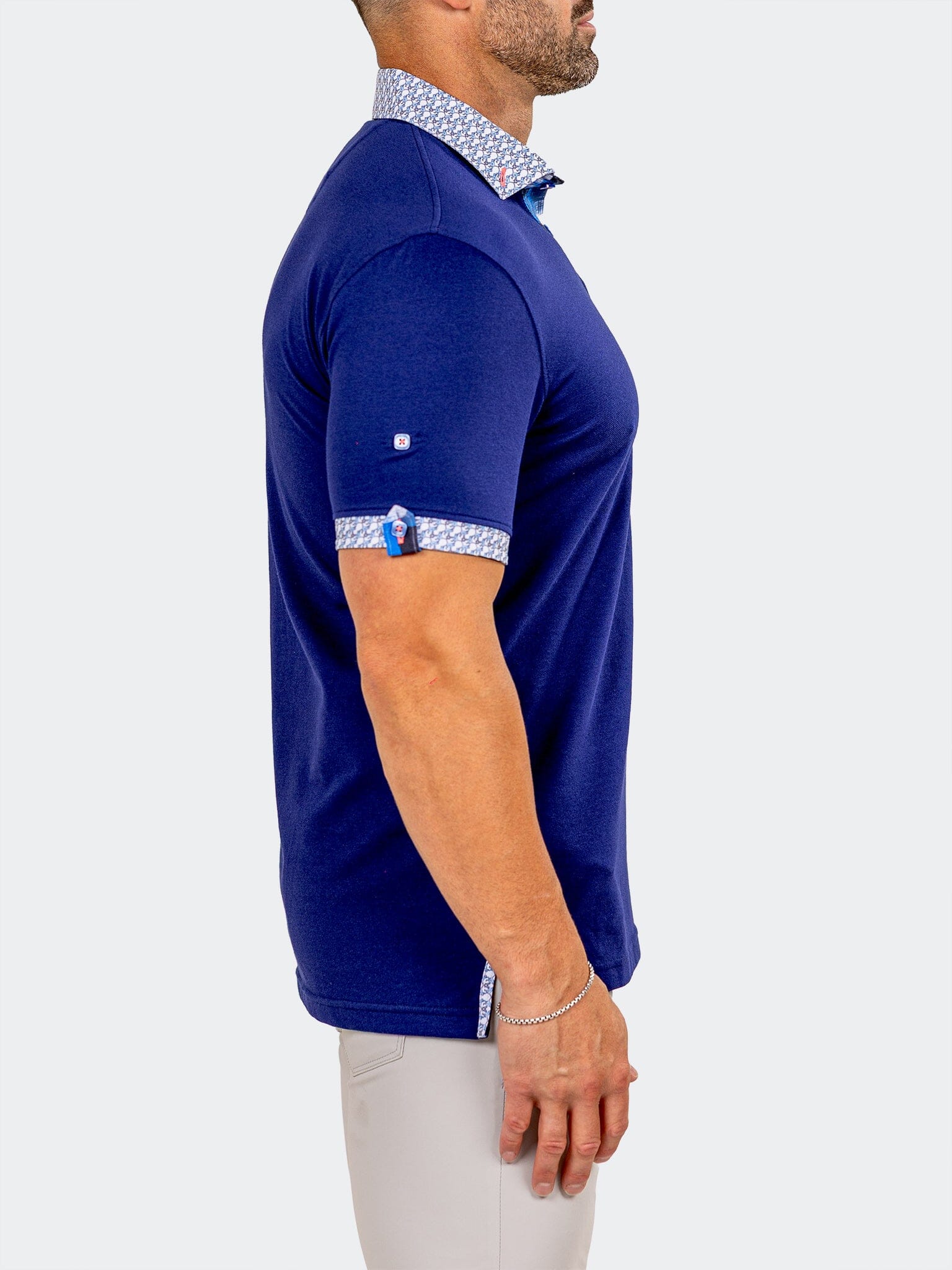 Newton Marthyr Navy Polo