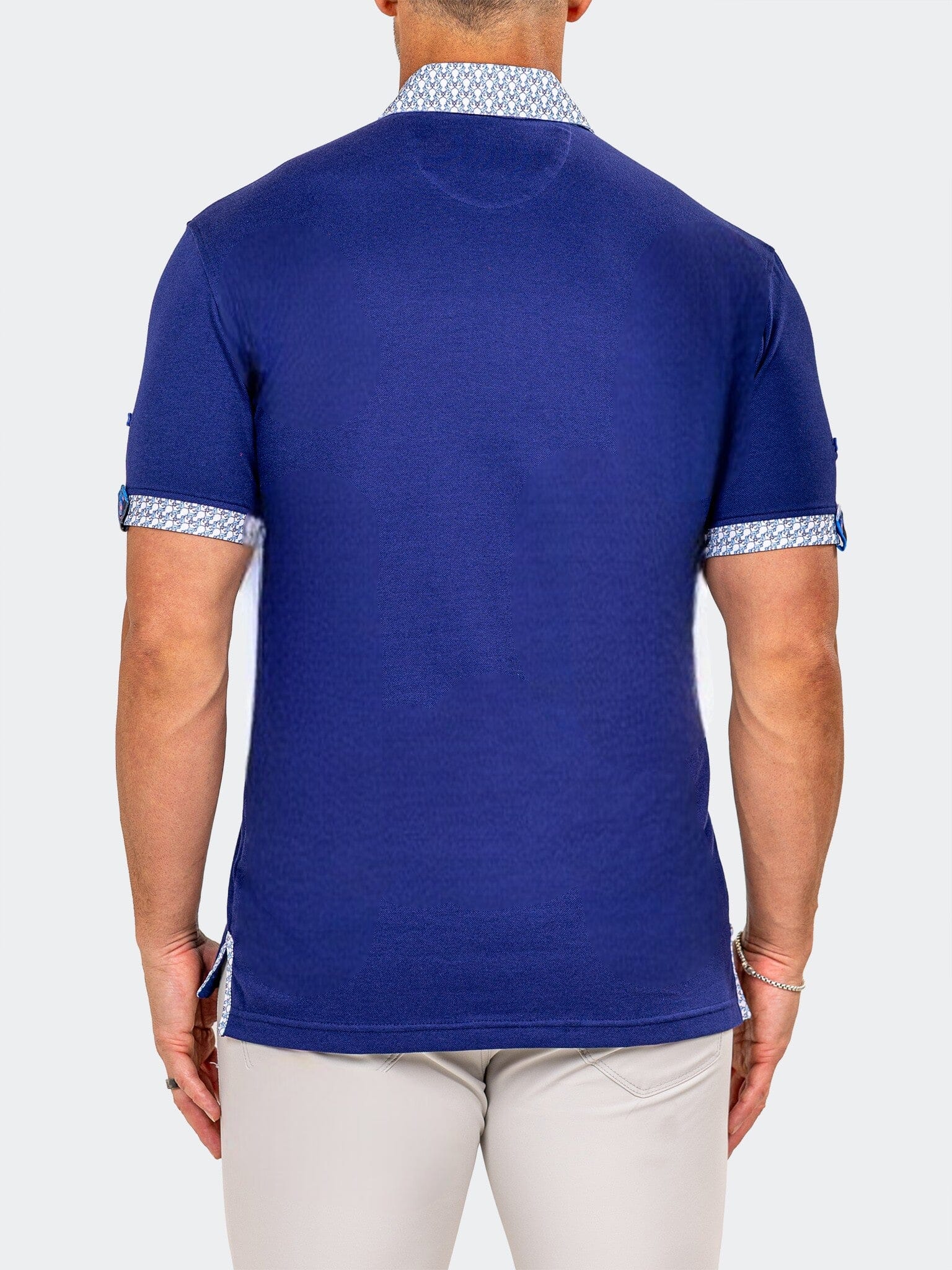 Newton Marthyr Navy Polo