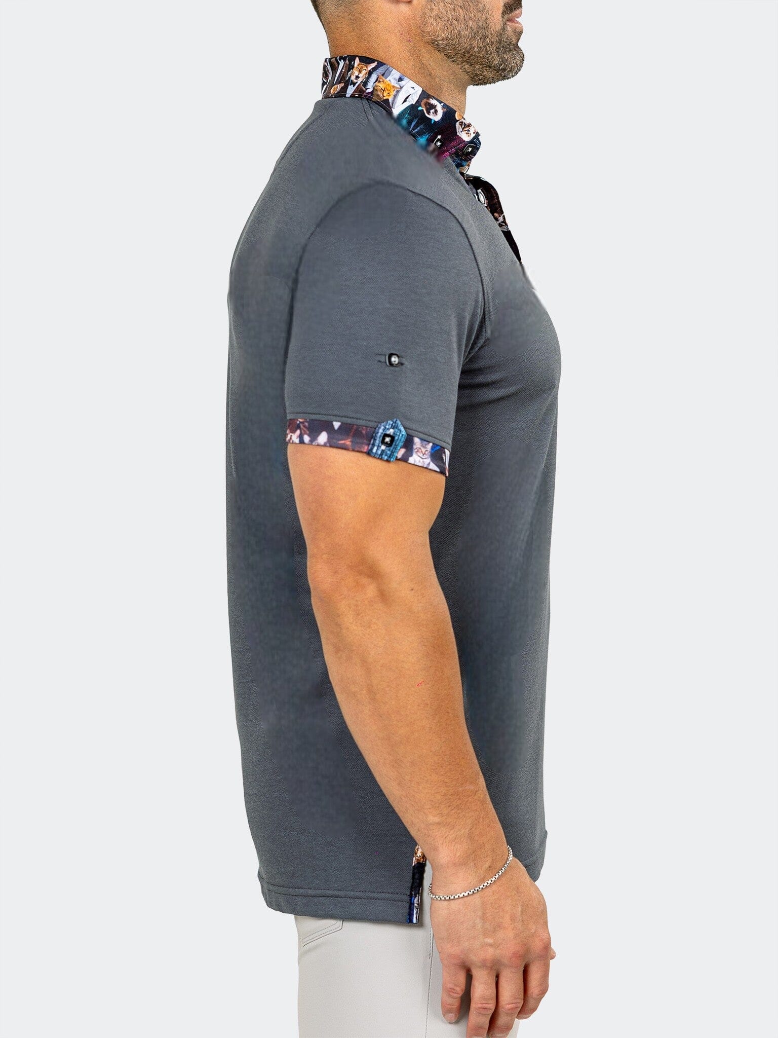 Newton Marthyr Grey Polo