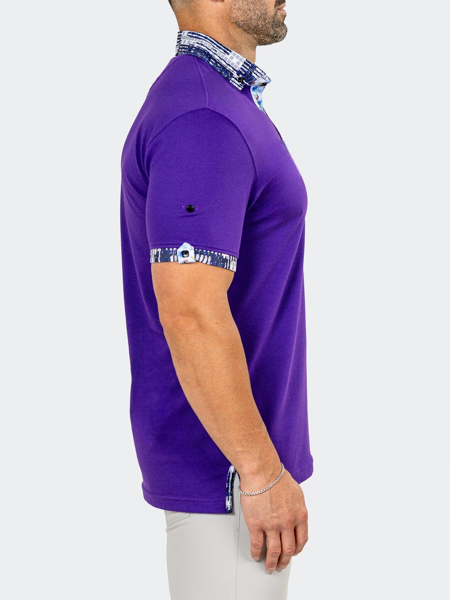 Newton Marthyr Purple Polo