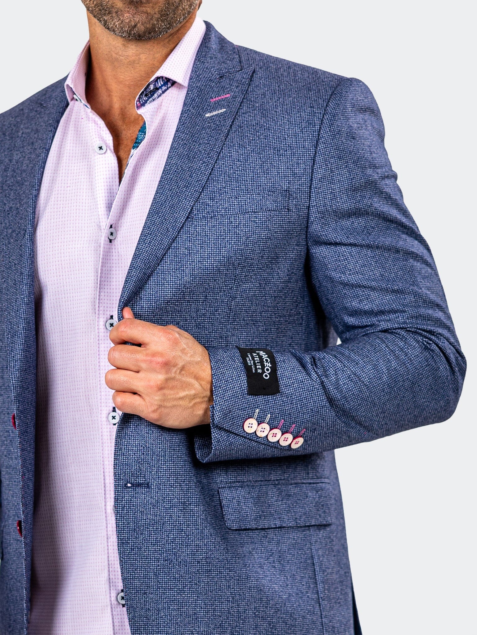 Blazer Descartes Marthyr010 Blue