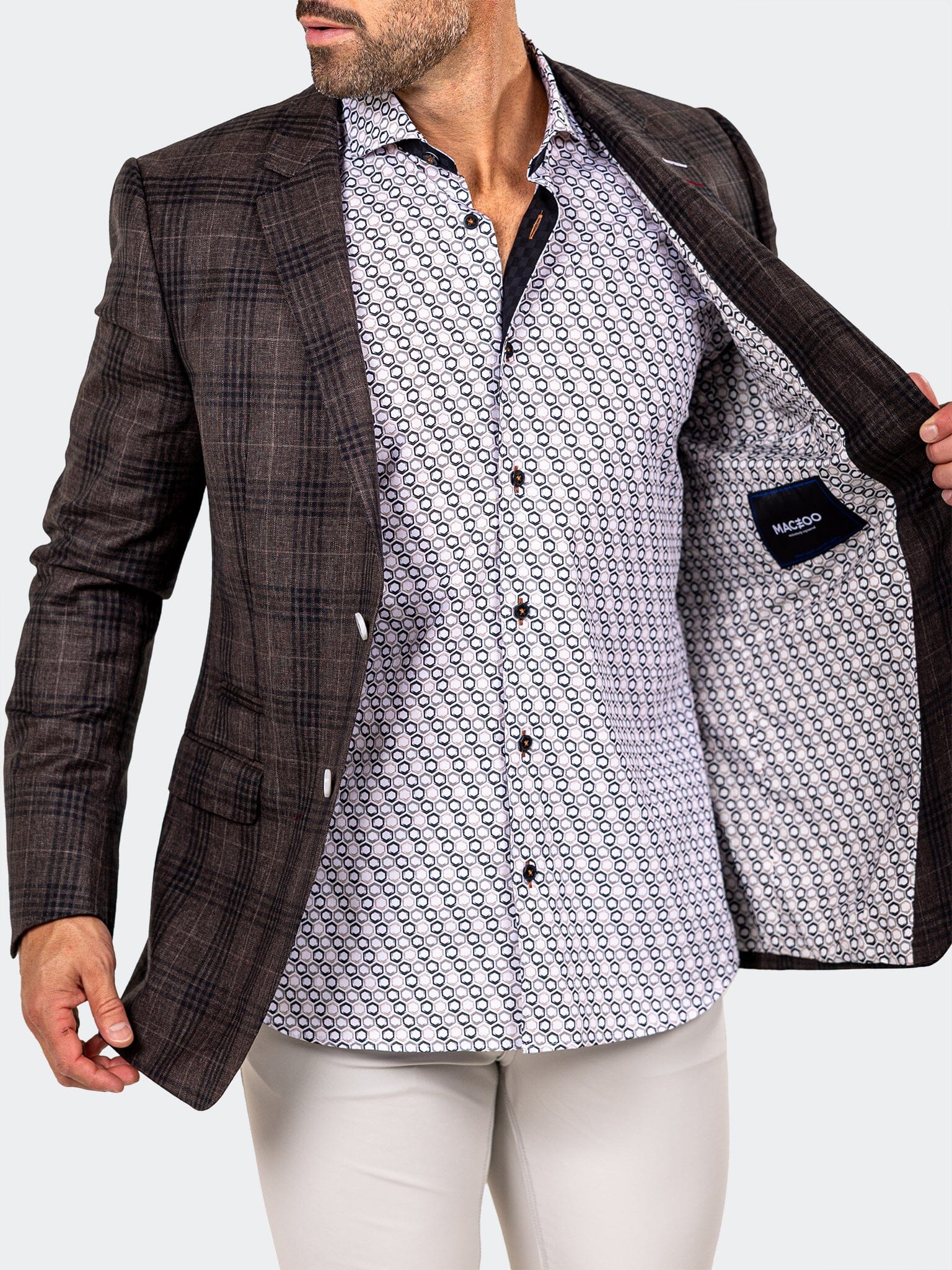 Blazer Socrate Marthyr017 Brown